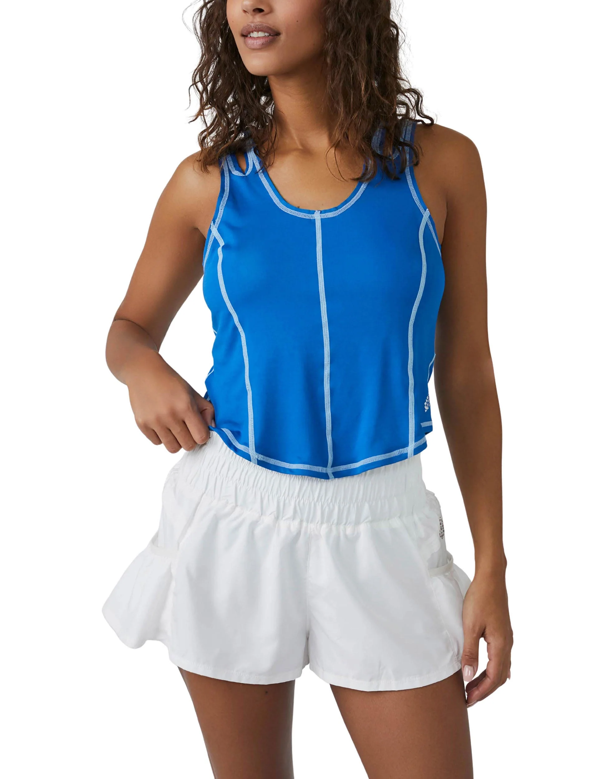 Get Your Flirt on Shorts - White - Image 4