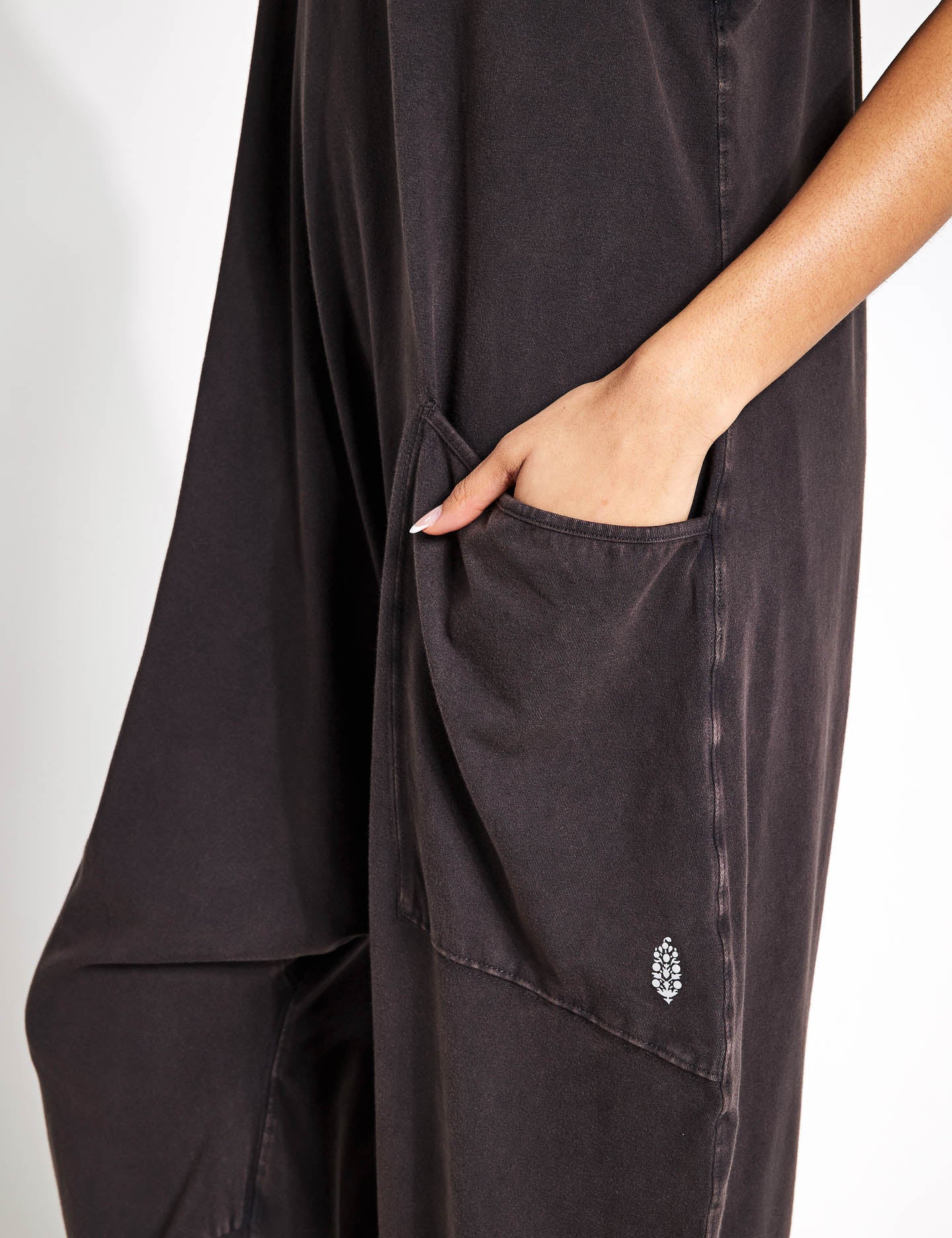 Hot Shot Onesie - Washed Black - Image 5