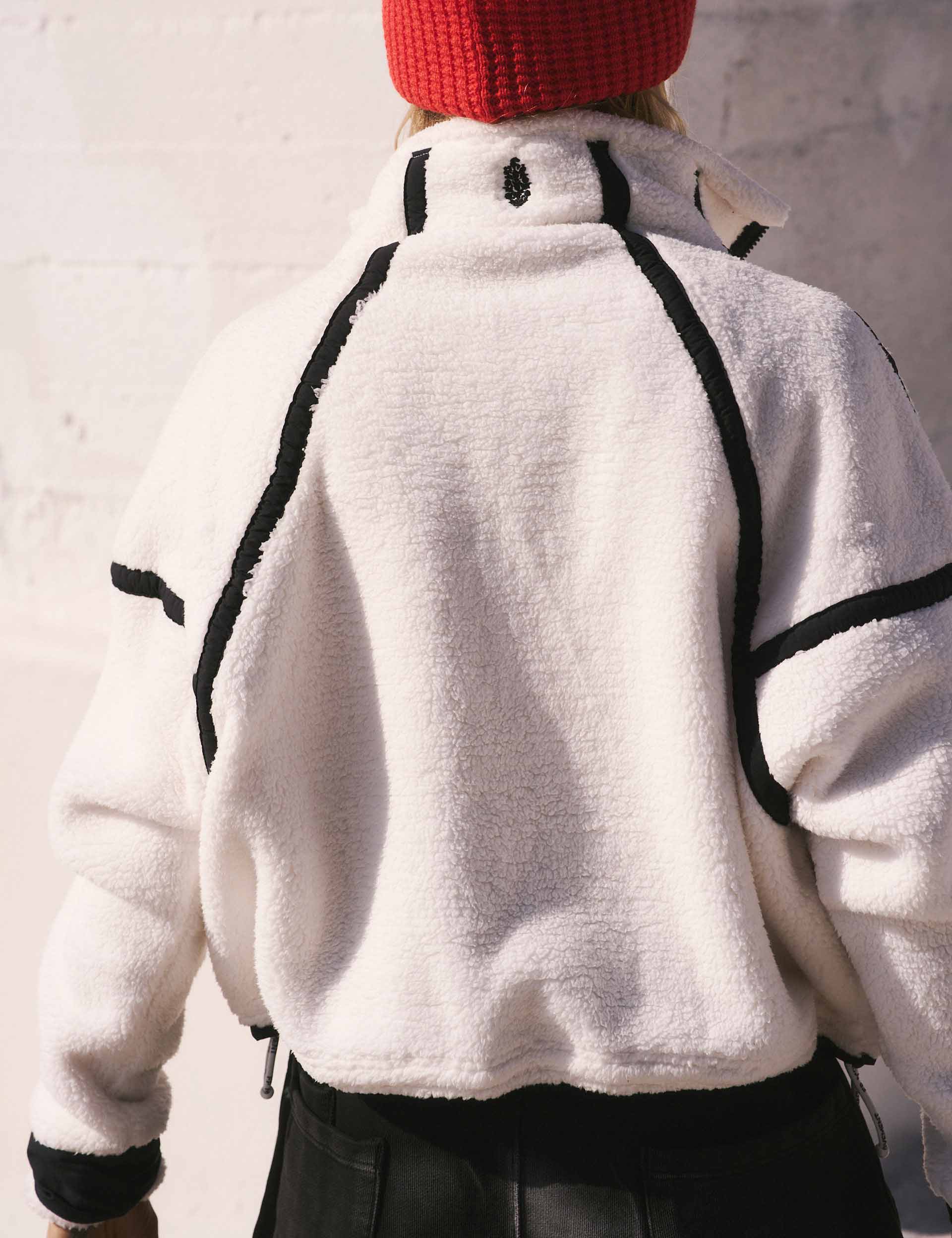 Mountain High 1/2 Zip Fleece - White Combo - Image 8