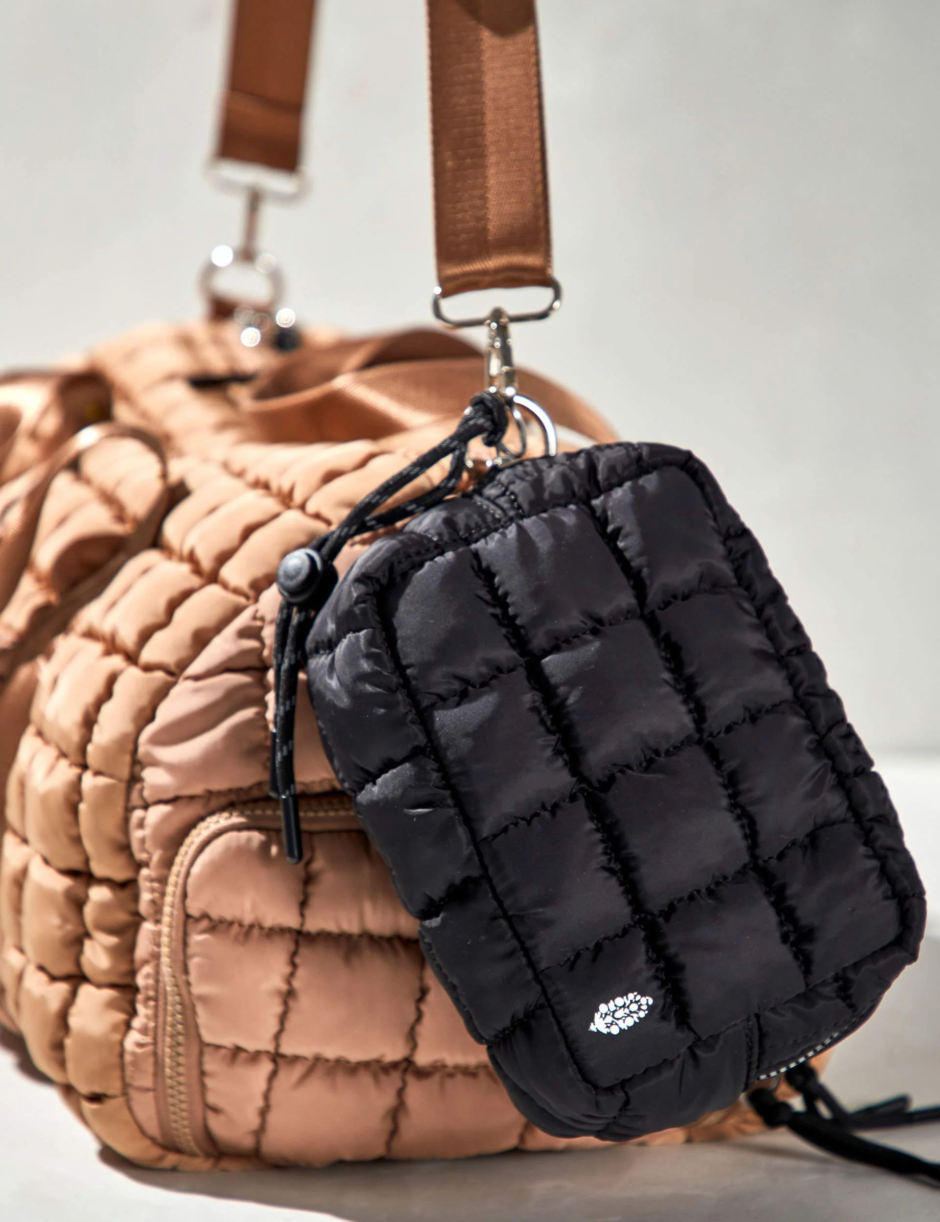 Quilted Mini Case - Black - Image 4