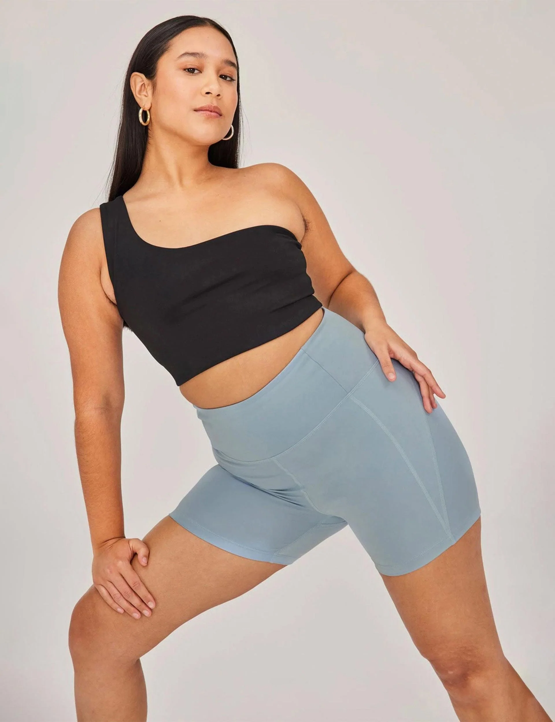 Bianca One Shoulder Bra - Black - Image 6