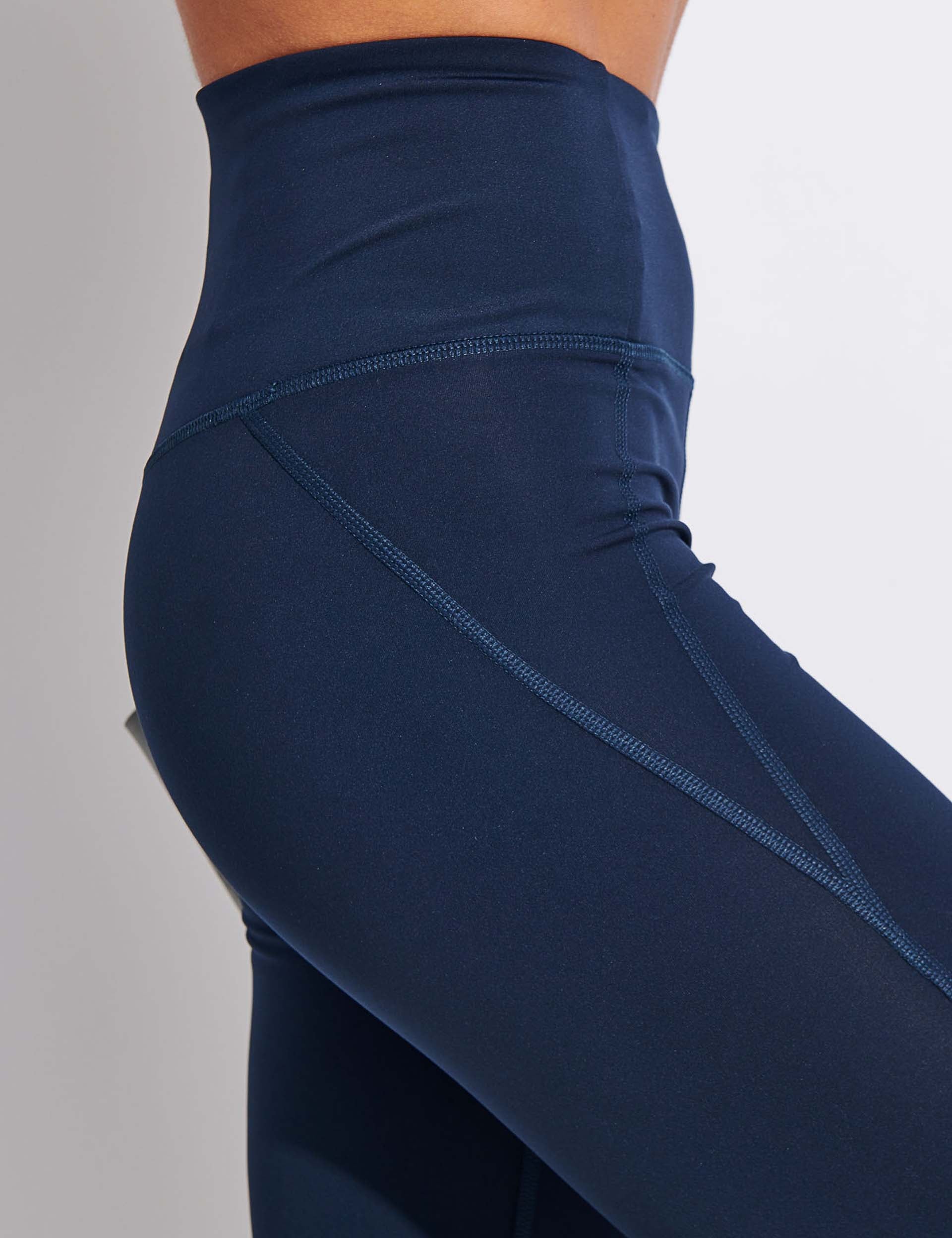 Compressive High Waisted Legging - Midnight - Image 3