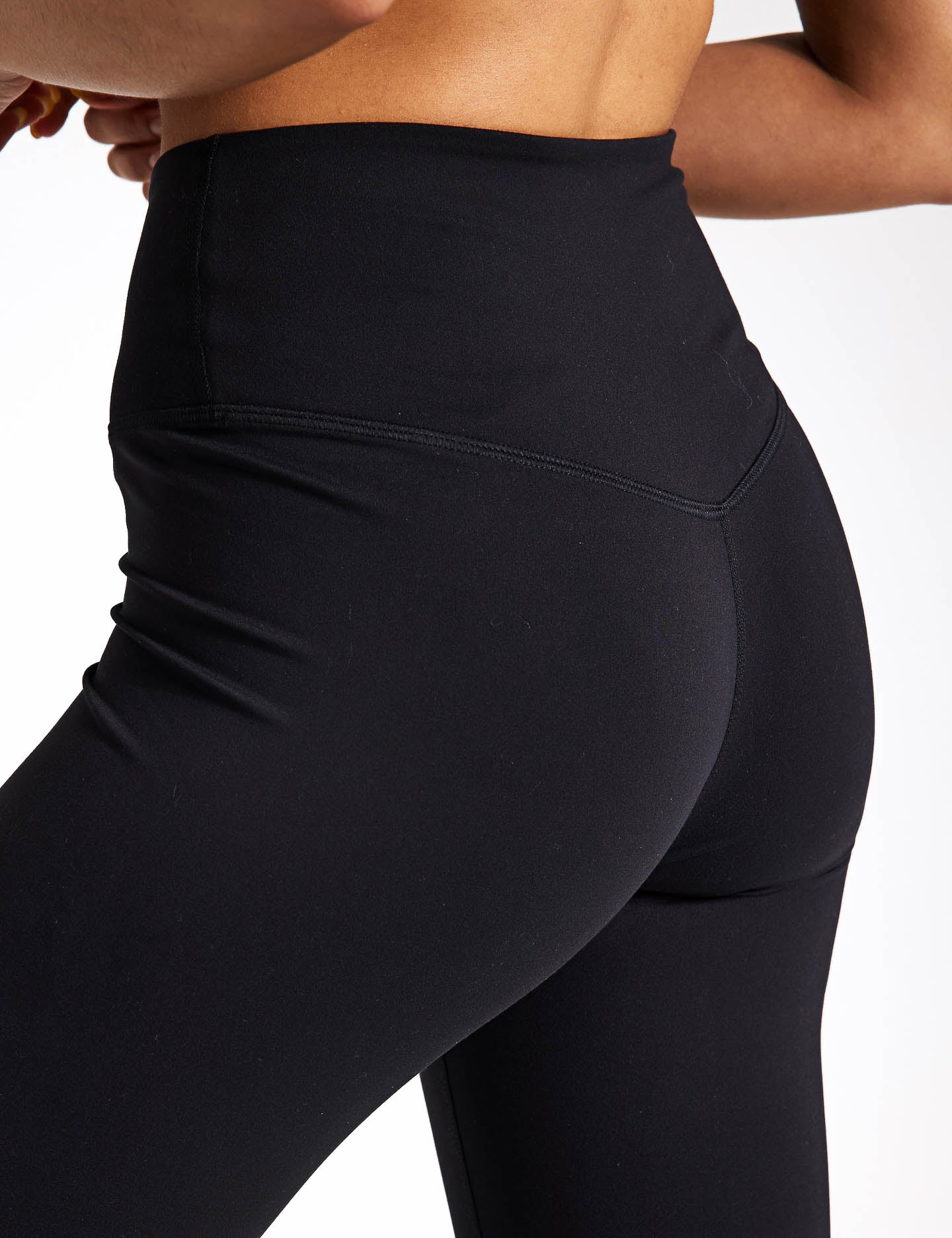 Go Balance High Waisted Yoga Leggings - Black - Image 4