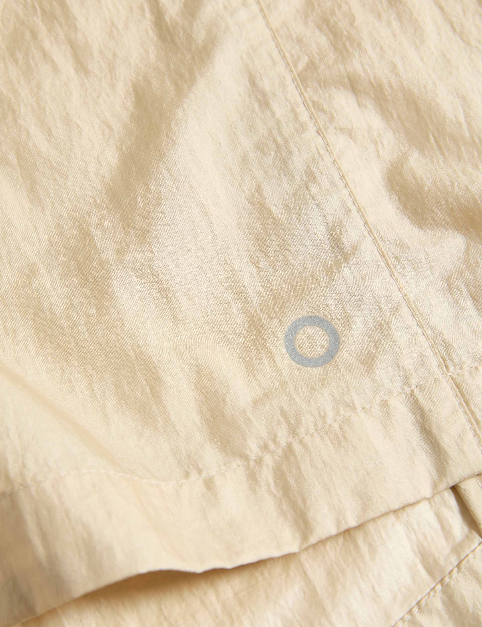 Packable Iridescent Hooded Parka with Stormwear - Antique Cream - Image 7