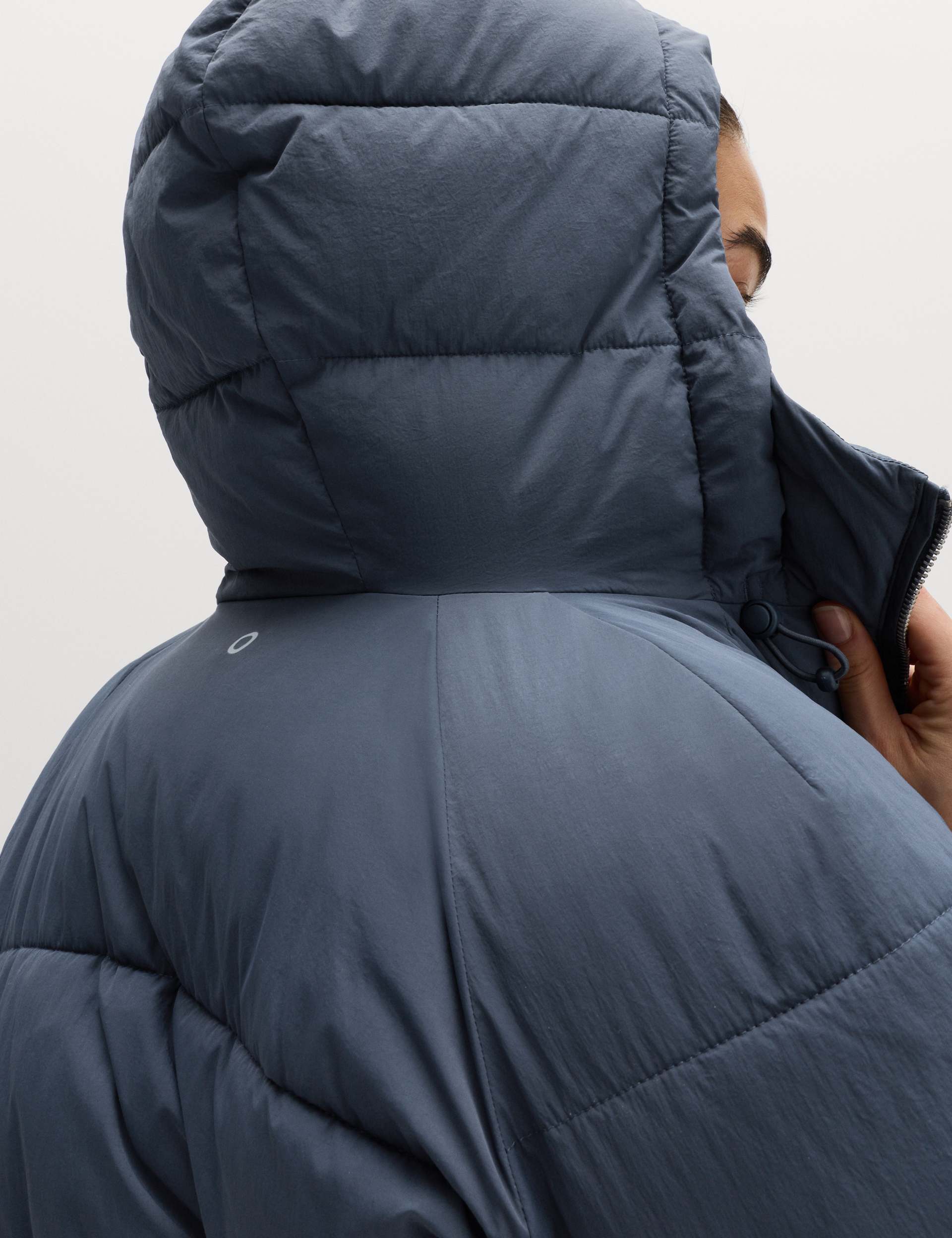 Stormwear Hooded Longline Puffer Jacket - Nightshade - Image 4
