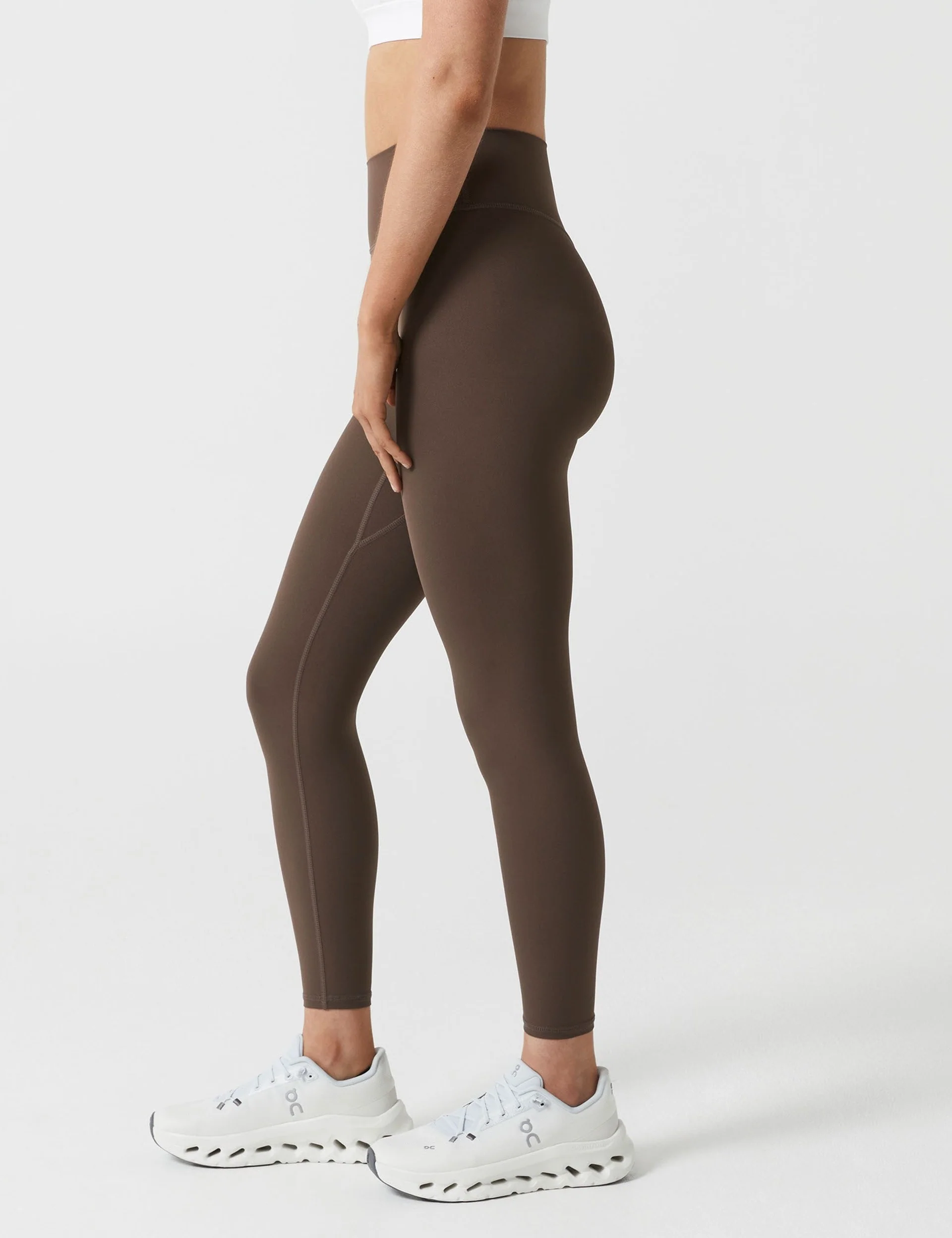 Chloe Cloud-Core Legging - Coffee - Image 3