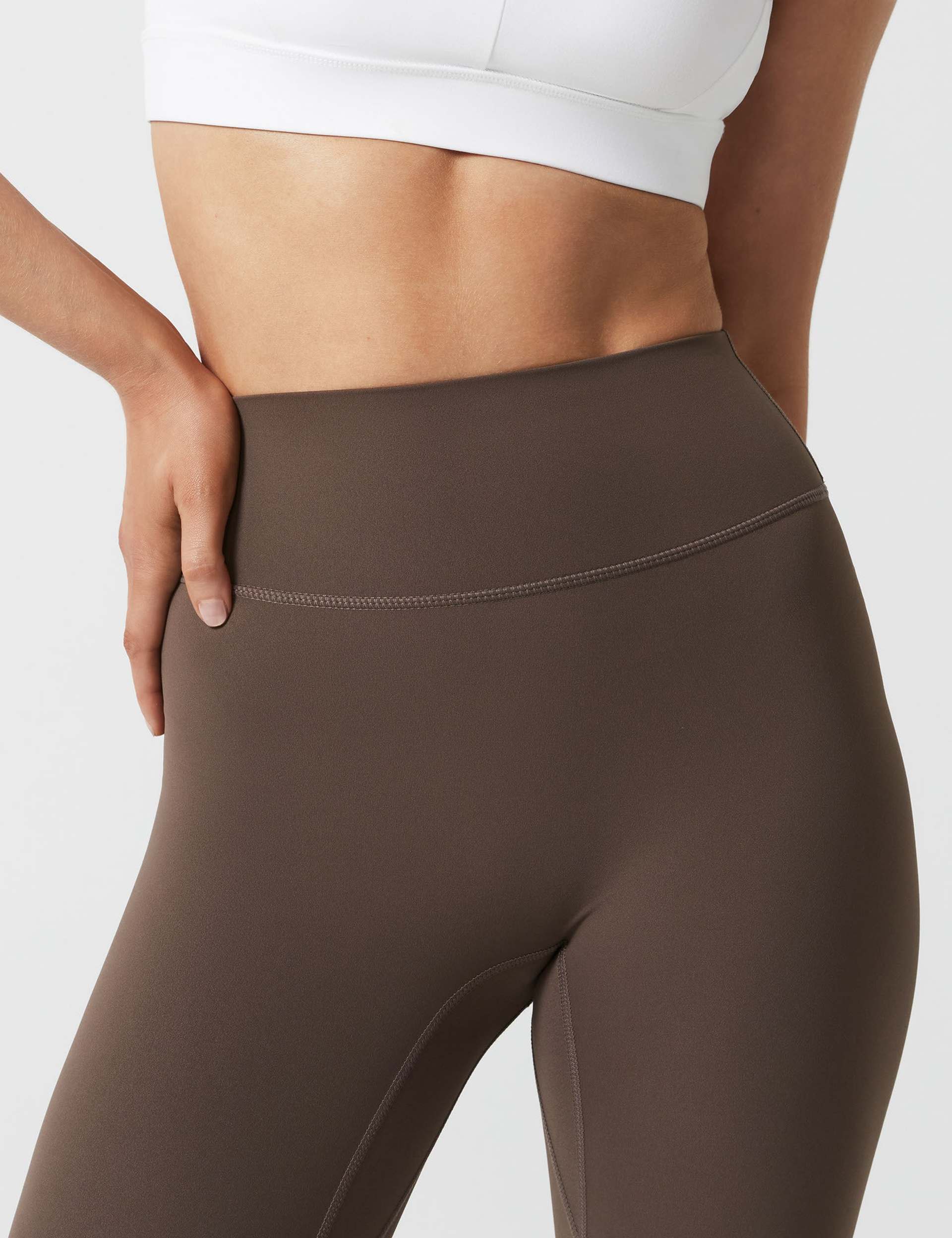Chloe Cloud-Core Legging - Coffee - Image 4