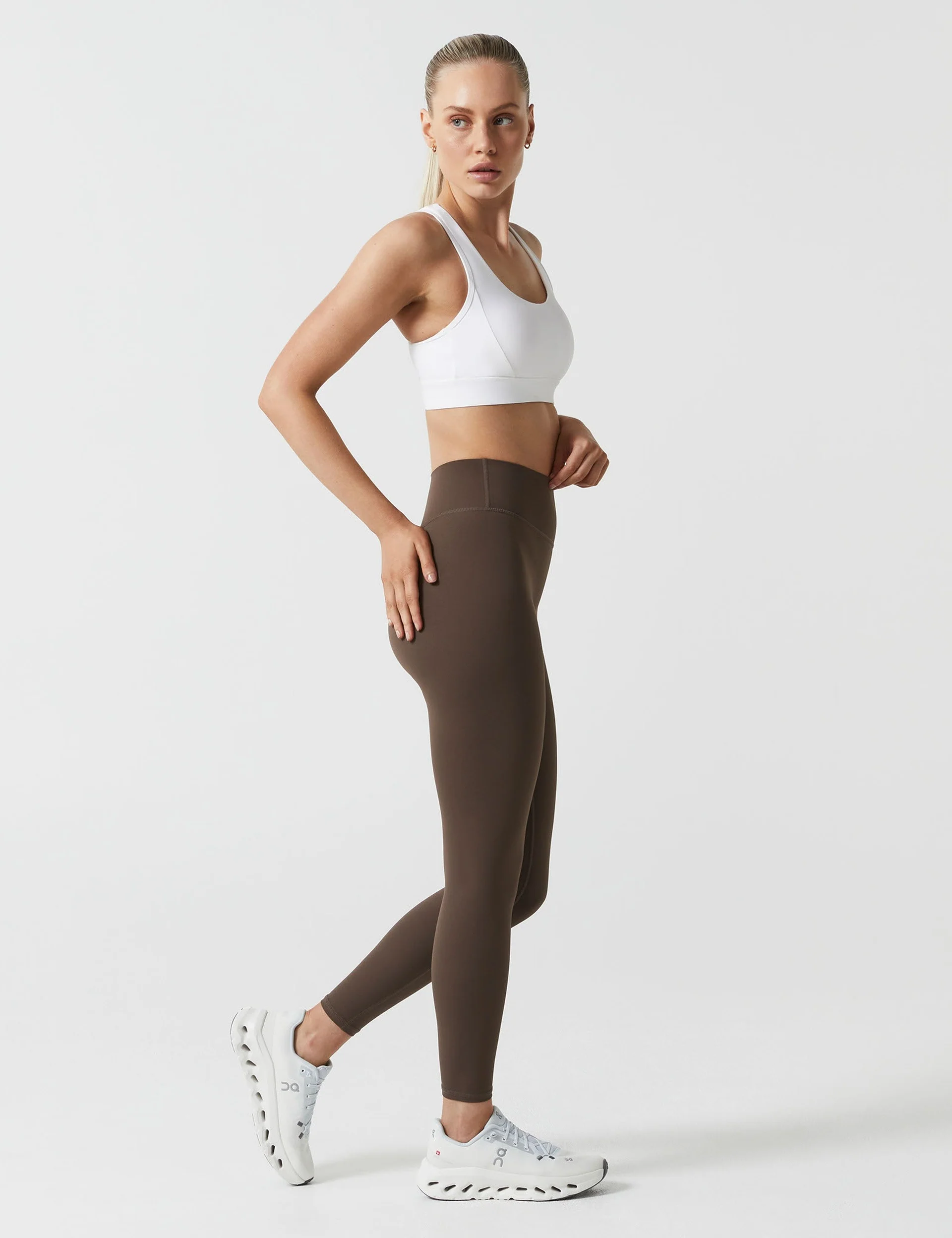 Chloe Cloud-Core Legging - Coffee - Image 7