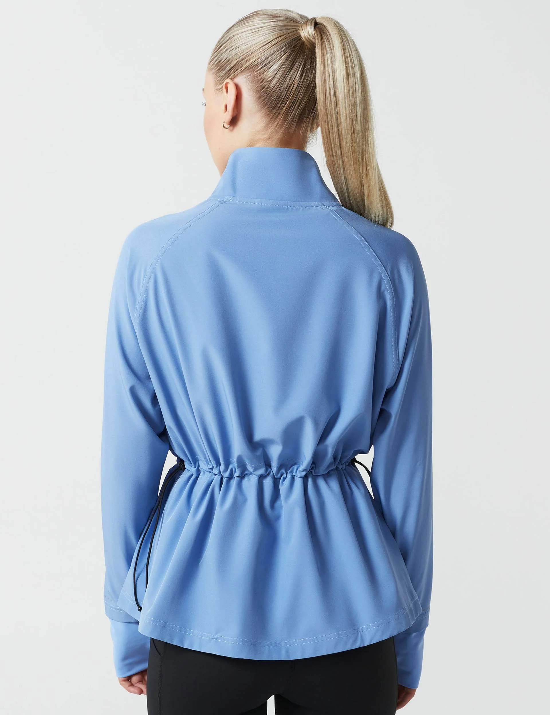 Helena Running Jacket - Azure Blue - Image 2