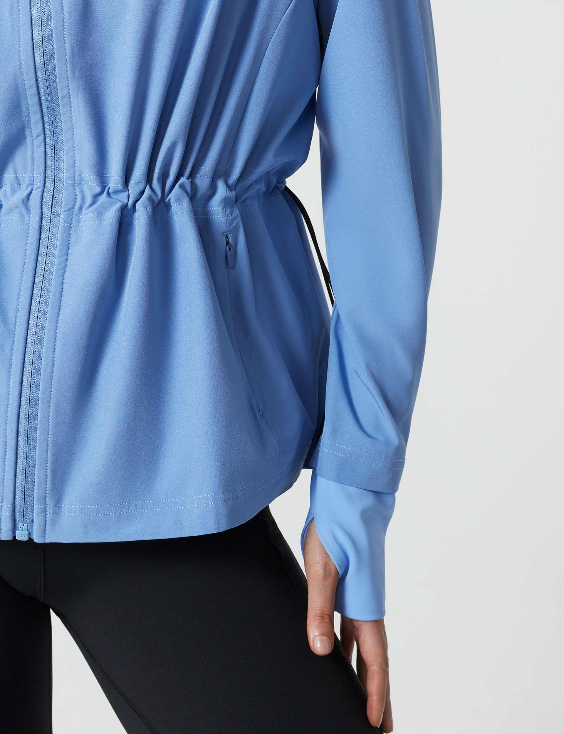 Helena Running Jacket - Azure Blue - Image 5