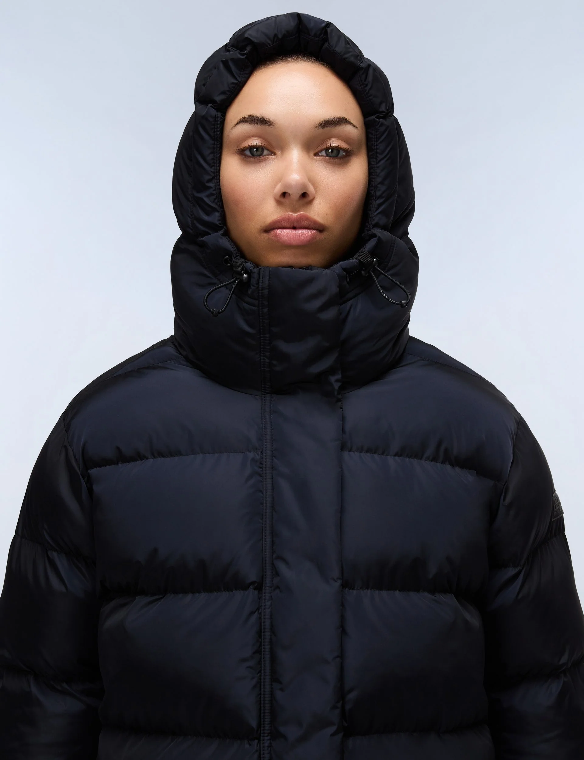 Glane Puffer Jacket - Black - Image 4