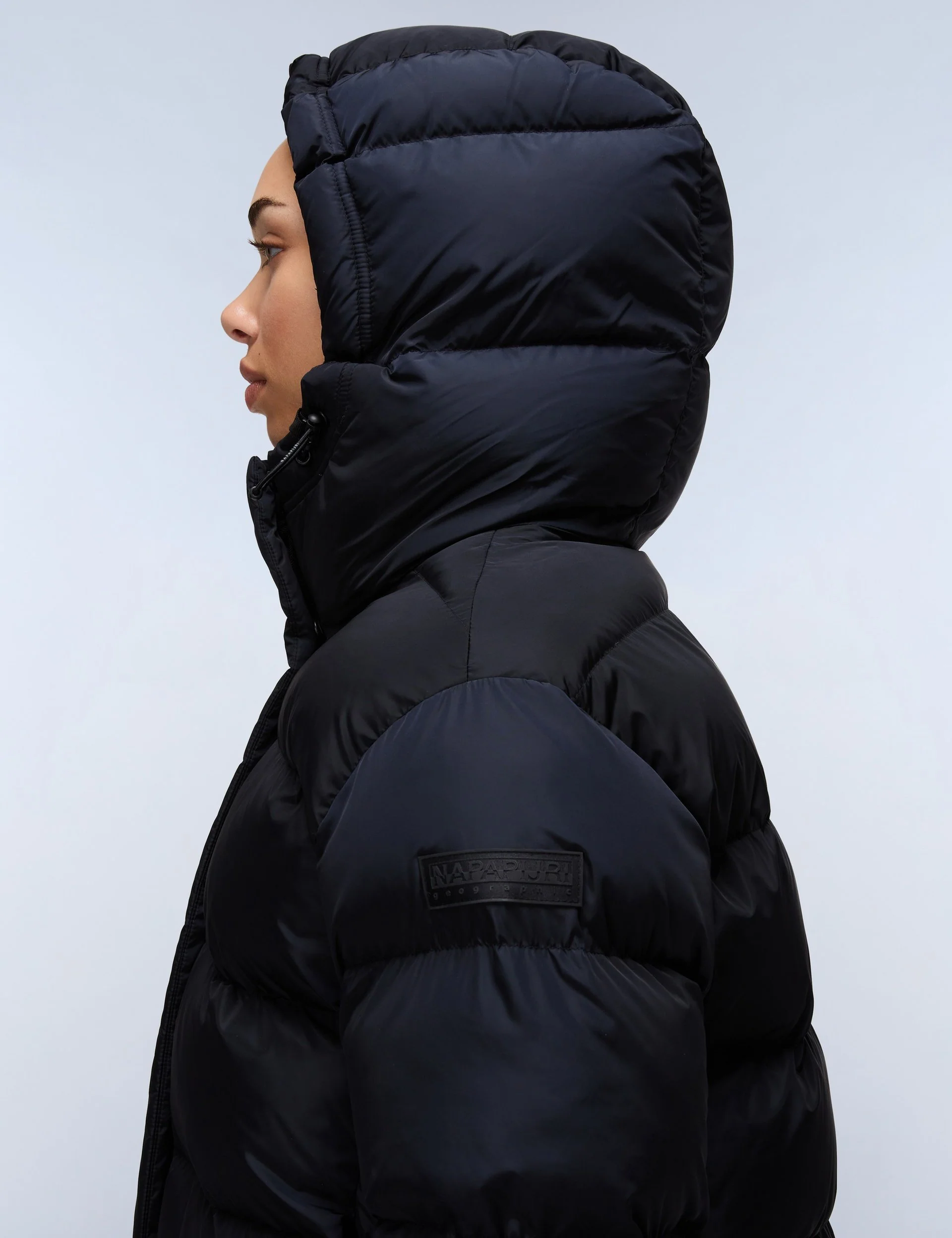 Glane Puffer Jacket - Black - Image 5