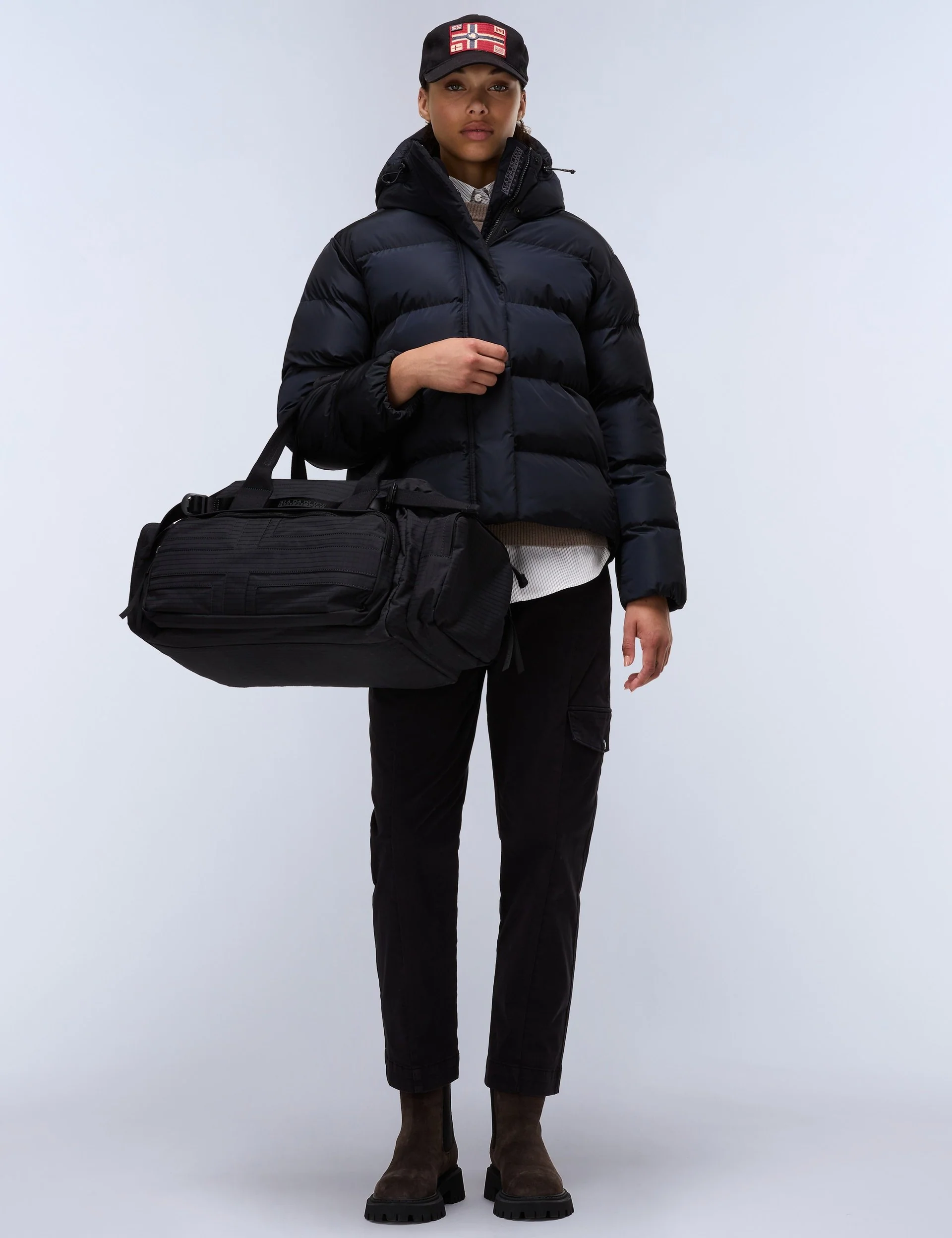 Glane Puffer Jacket - Black - Image 6