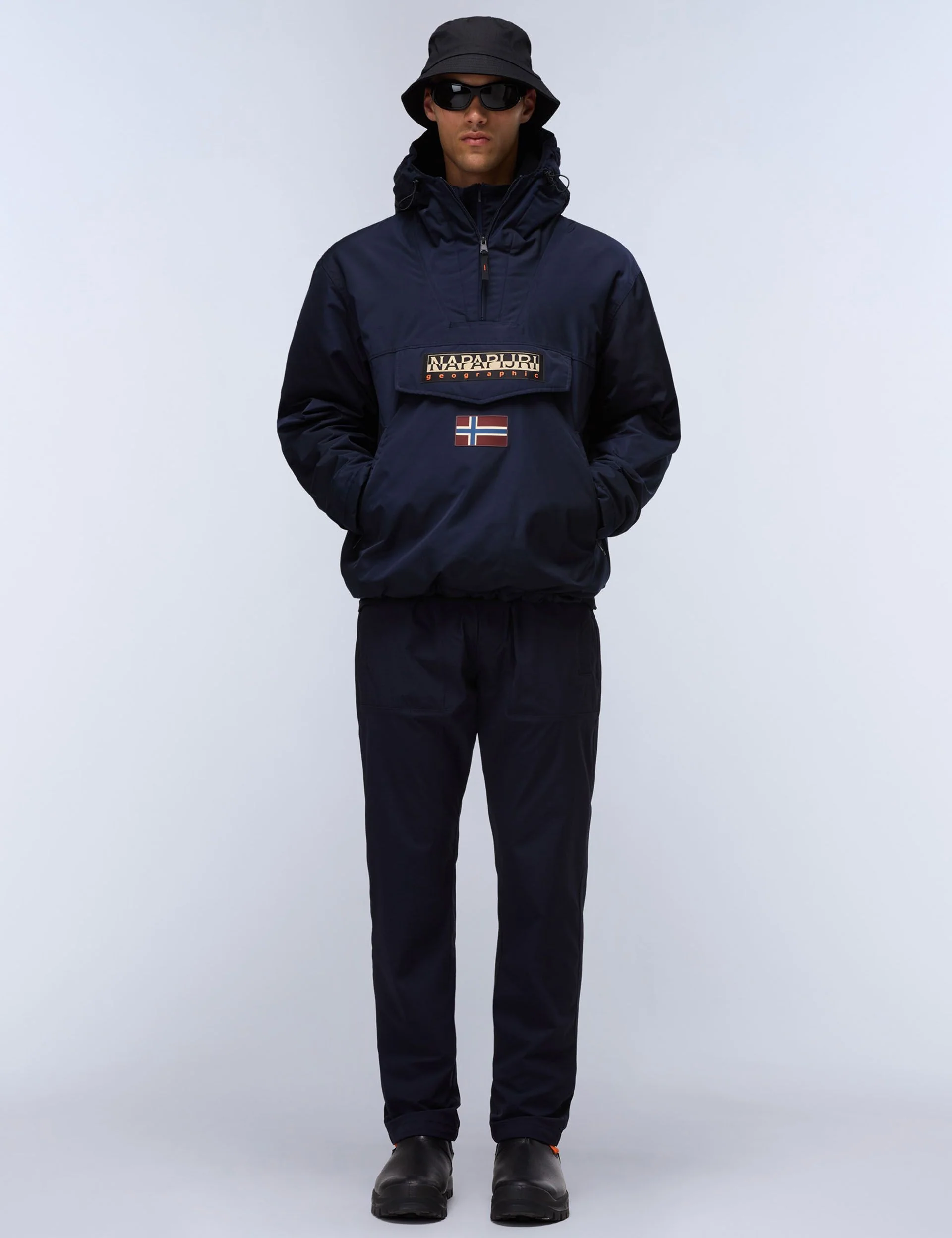 Rainforest Next Winter Anorak Jacket - Dark Blue - Image 5