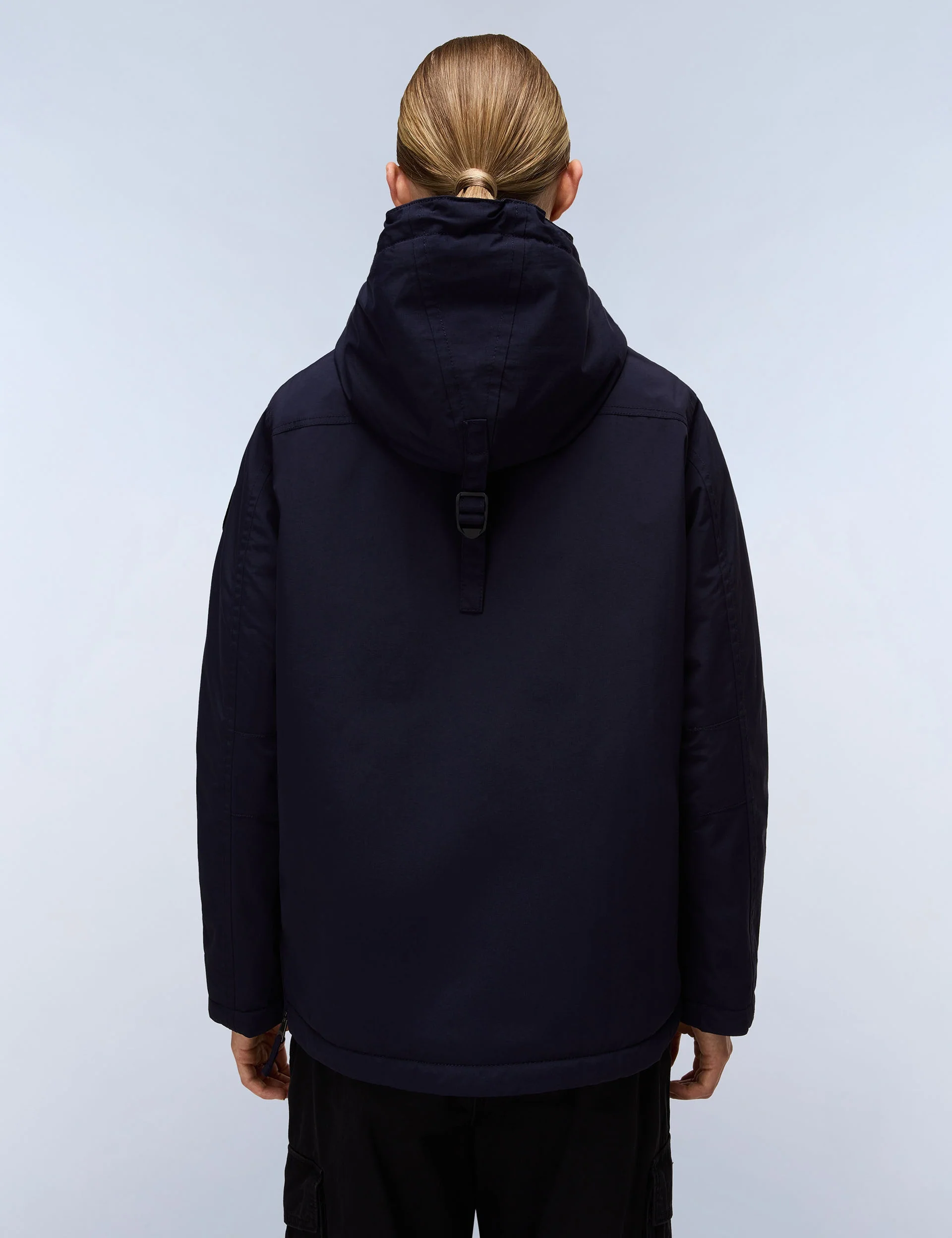 Rainforest Pocket Winter Anorak Jacket - Dark Blue - Image 3