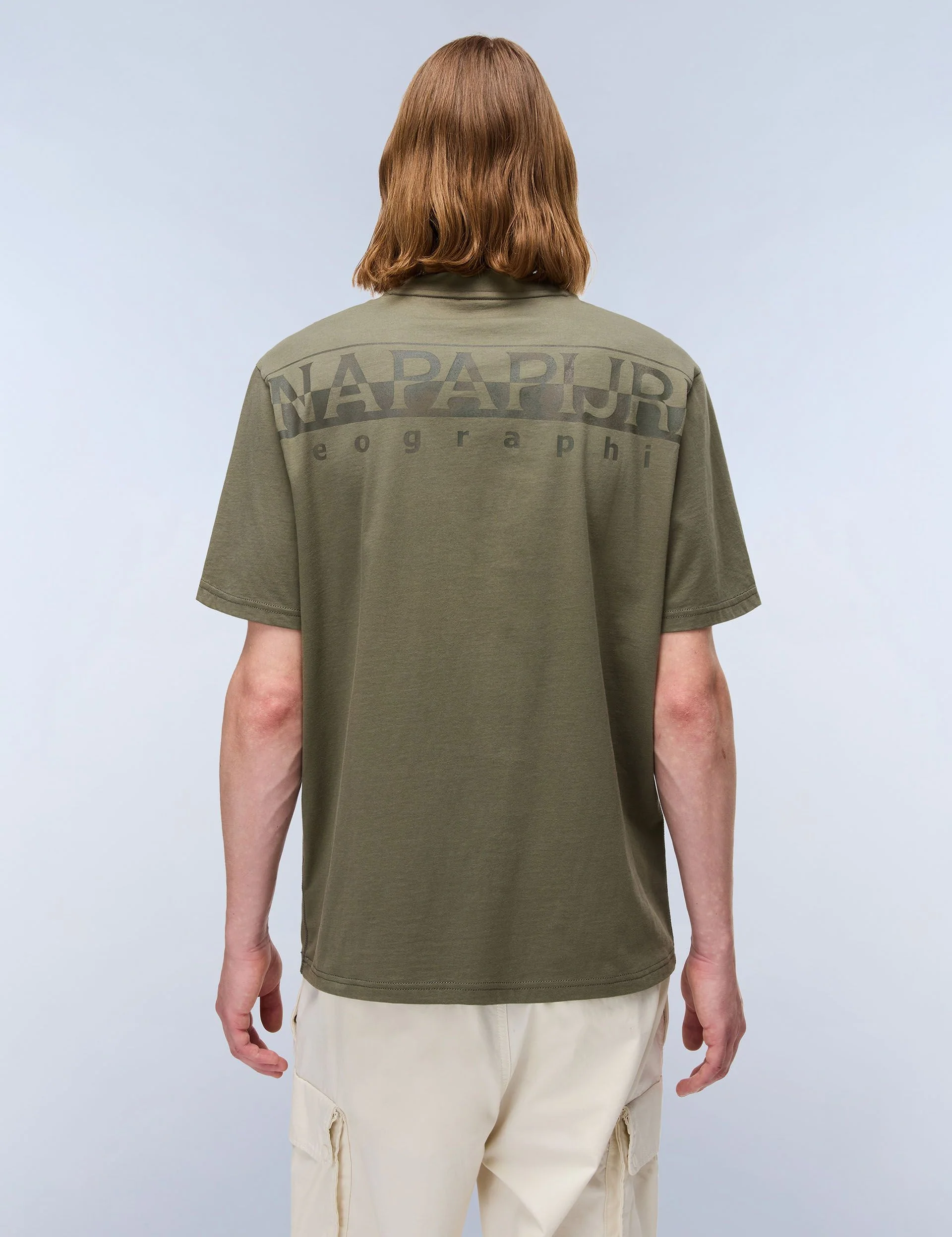 Fanes Jersey Short Sleeve T-Shirt - Green Tea Leaf - Image 2