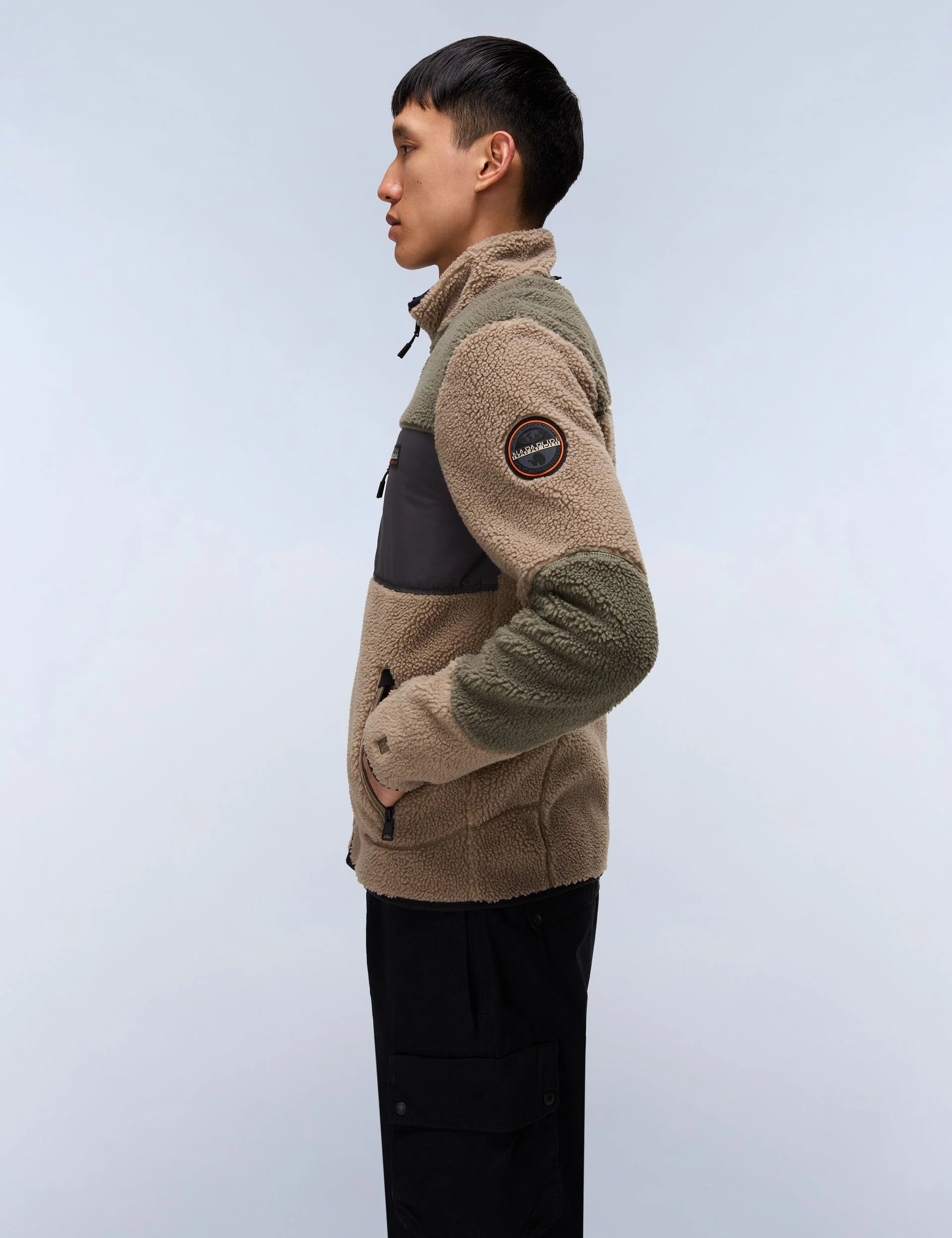 Yupik Full-Zip Fleece - Khaki - Image 3