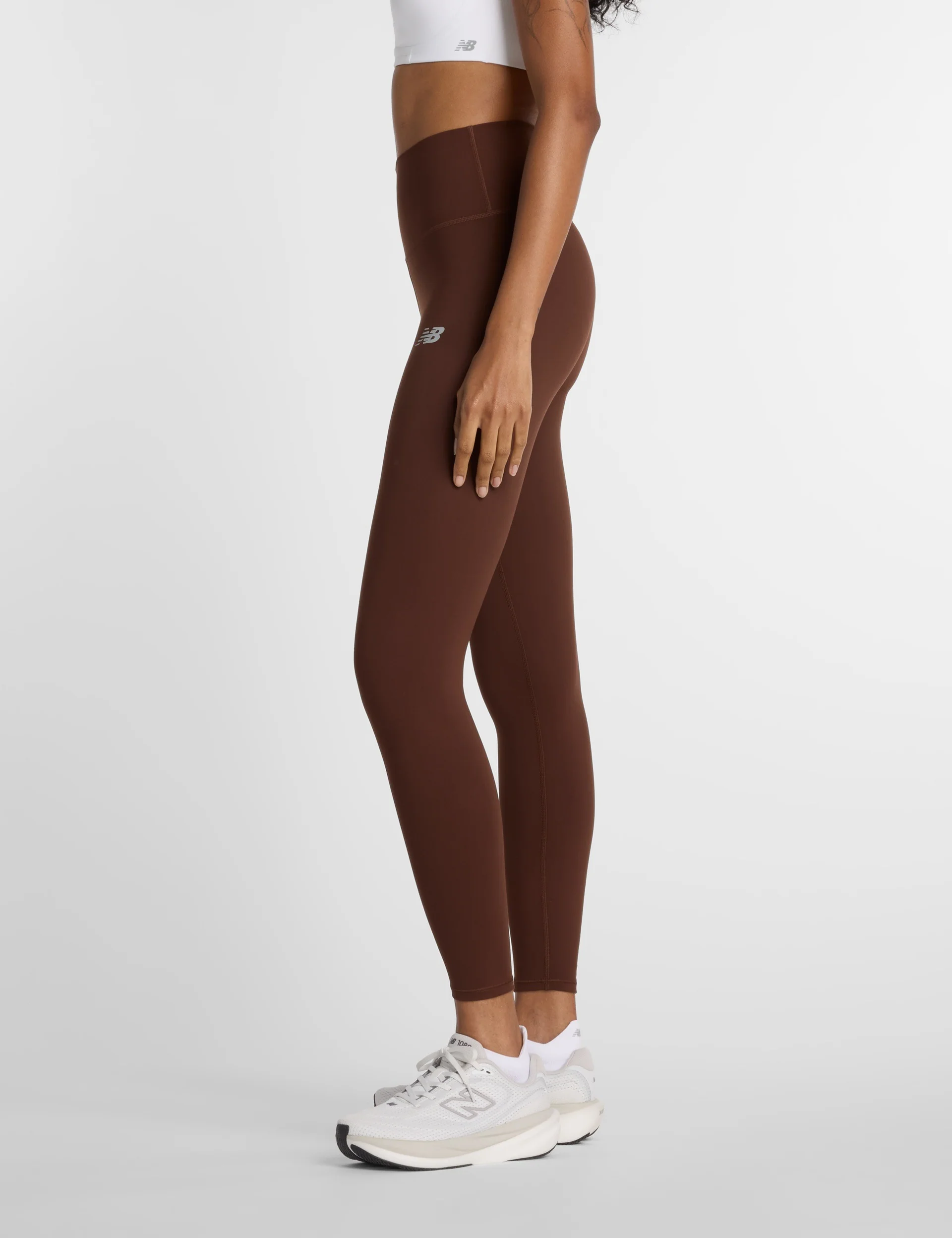 NB Harmony High Waisted Legging 25" - Pumpernickel - Image 3
