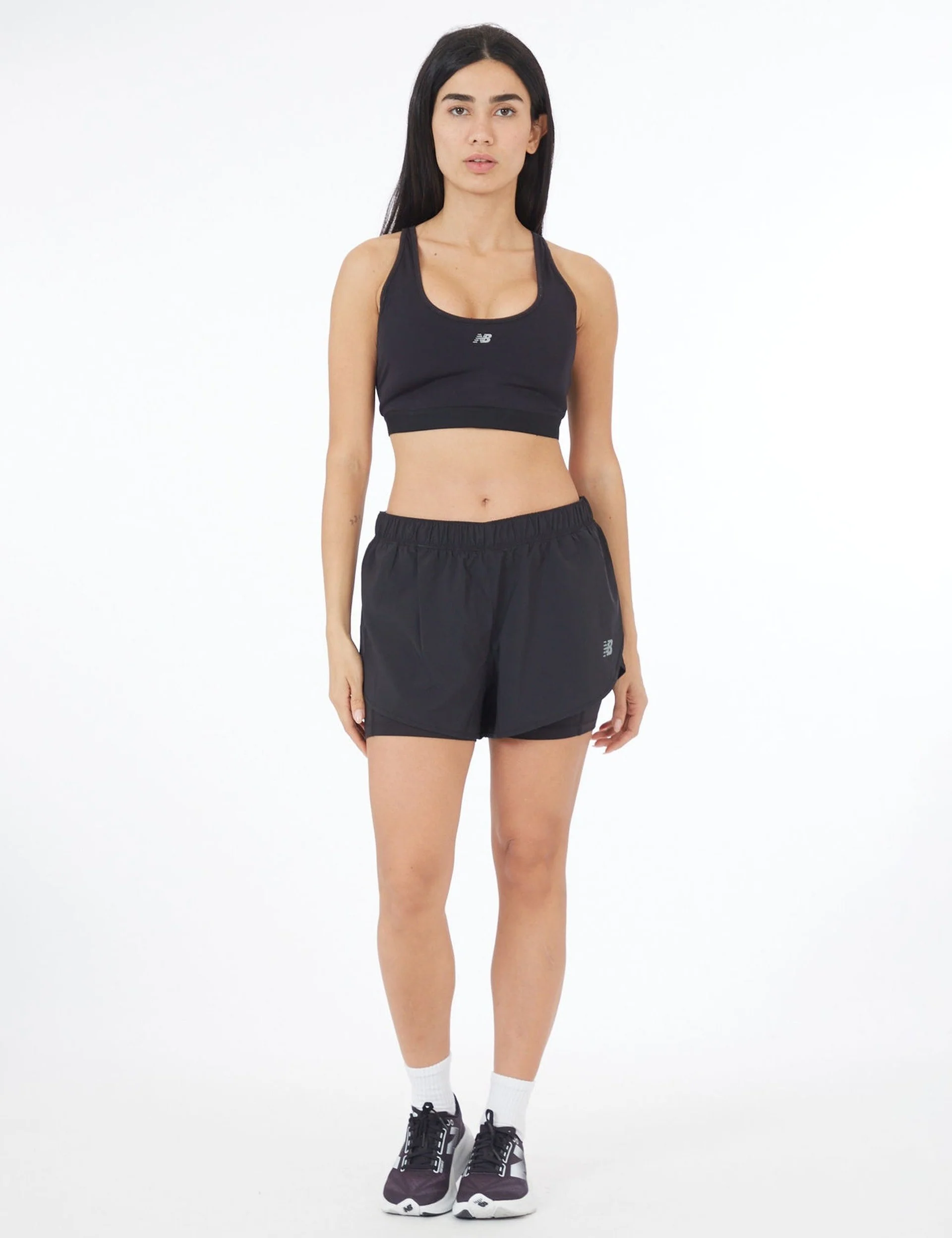 Sport 2-in-1 Short 3" - Black - Image 4