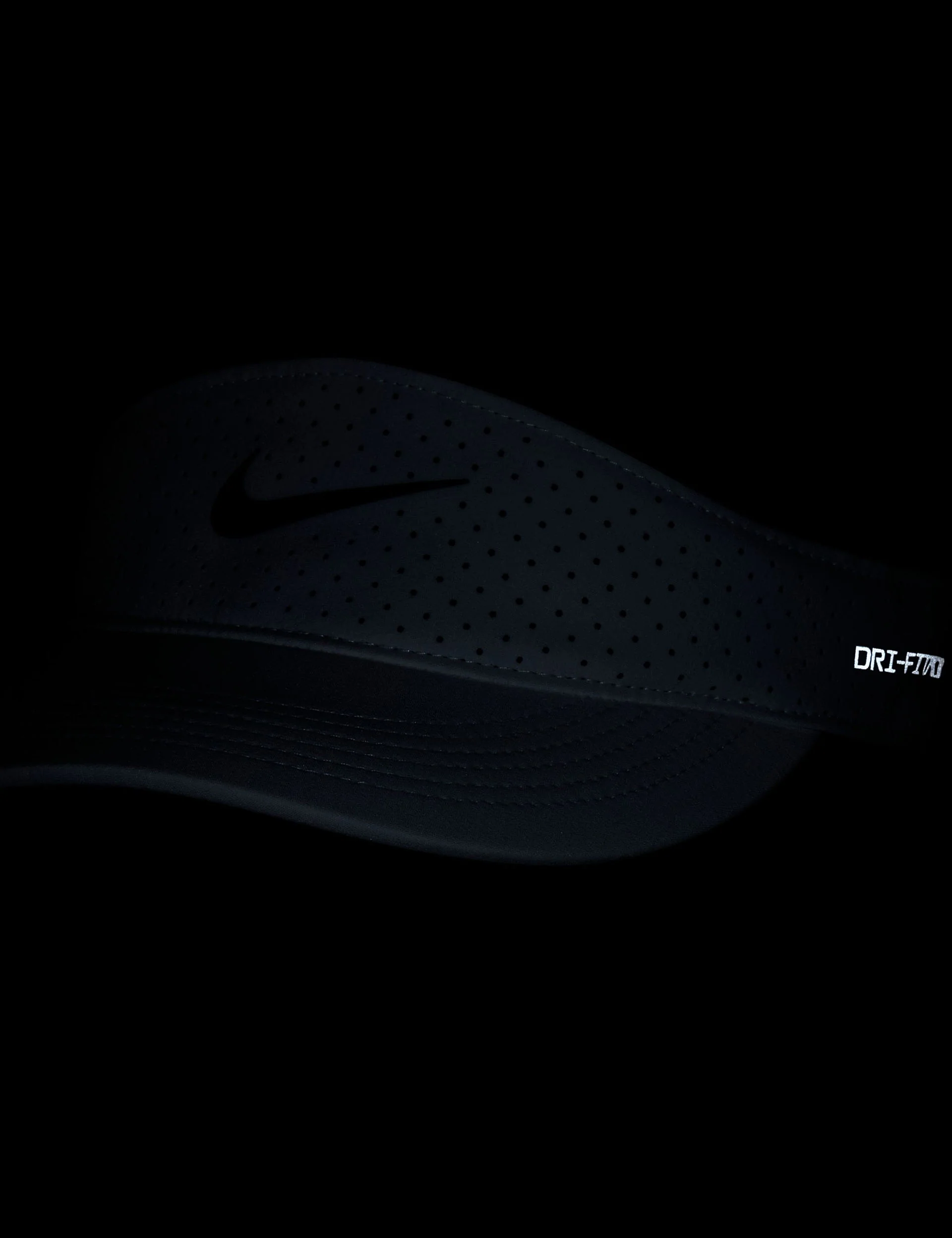 Dri-FIT ADV Ace Tennis Visor - White - Image 3