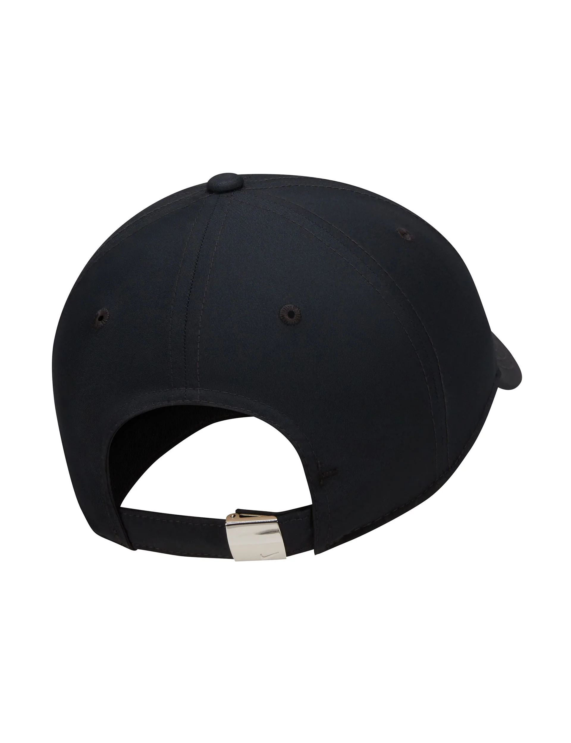 Dri-FIT Club Unstructured Metal Swoosh Cap - Black/Metallic Silver - Image 2