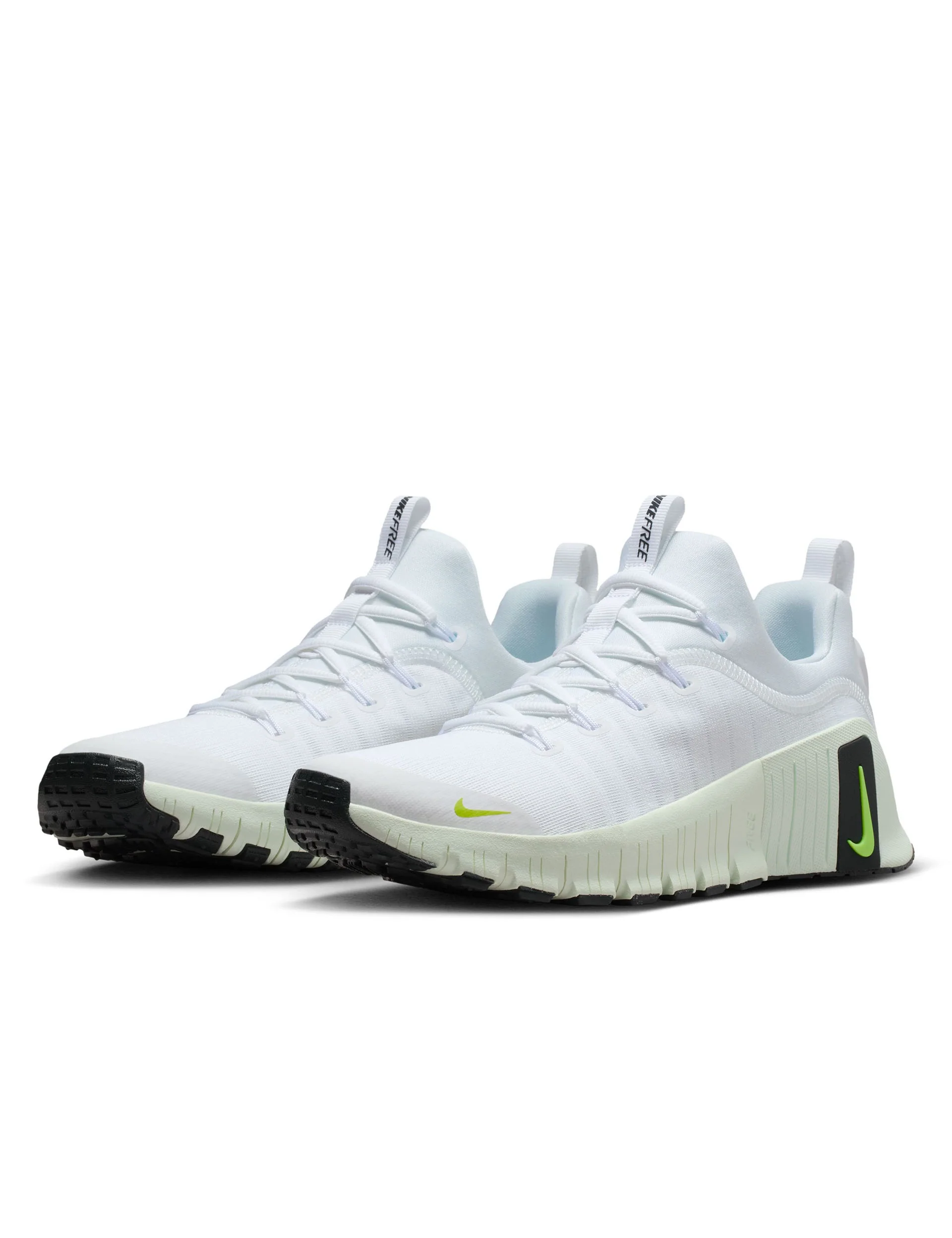 Free Metcon 6 Shoes - White/Cyber/Barely Green - Image 2