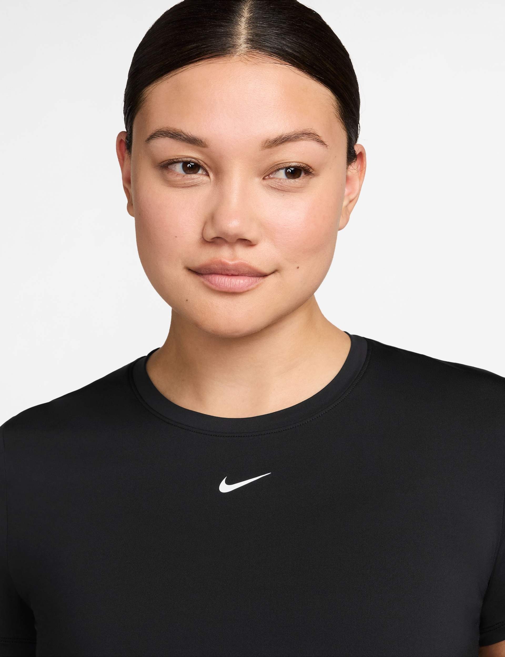 One Classic Dri-FIT Short-Sleeve Top - Black/White - Image 3