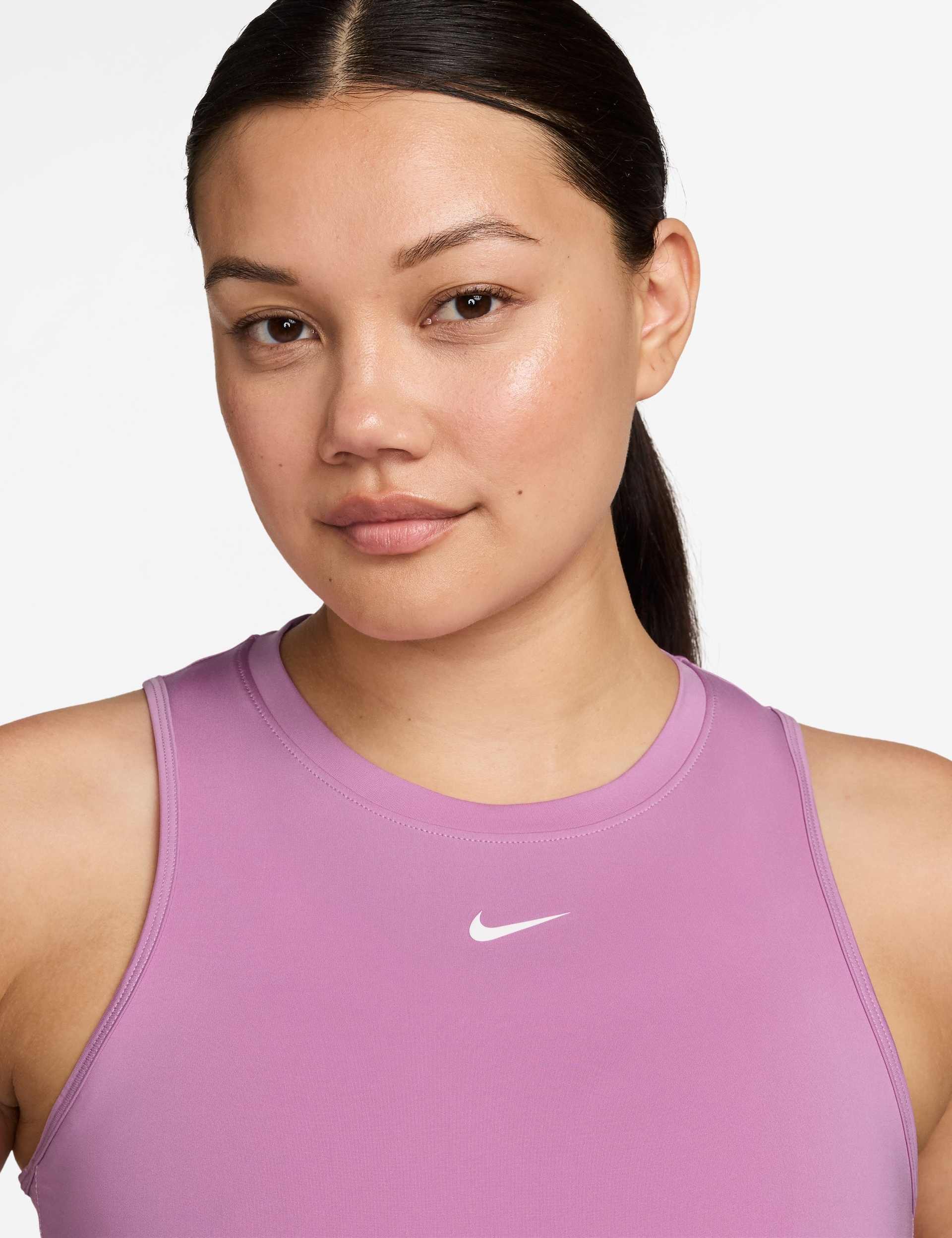 One Classic Dri-FIT Tank Top - Light Magenta/White - Image 3