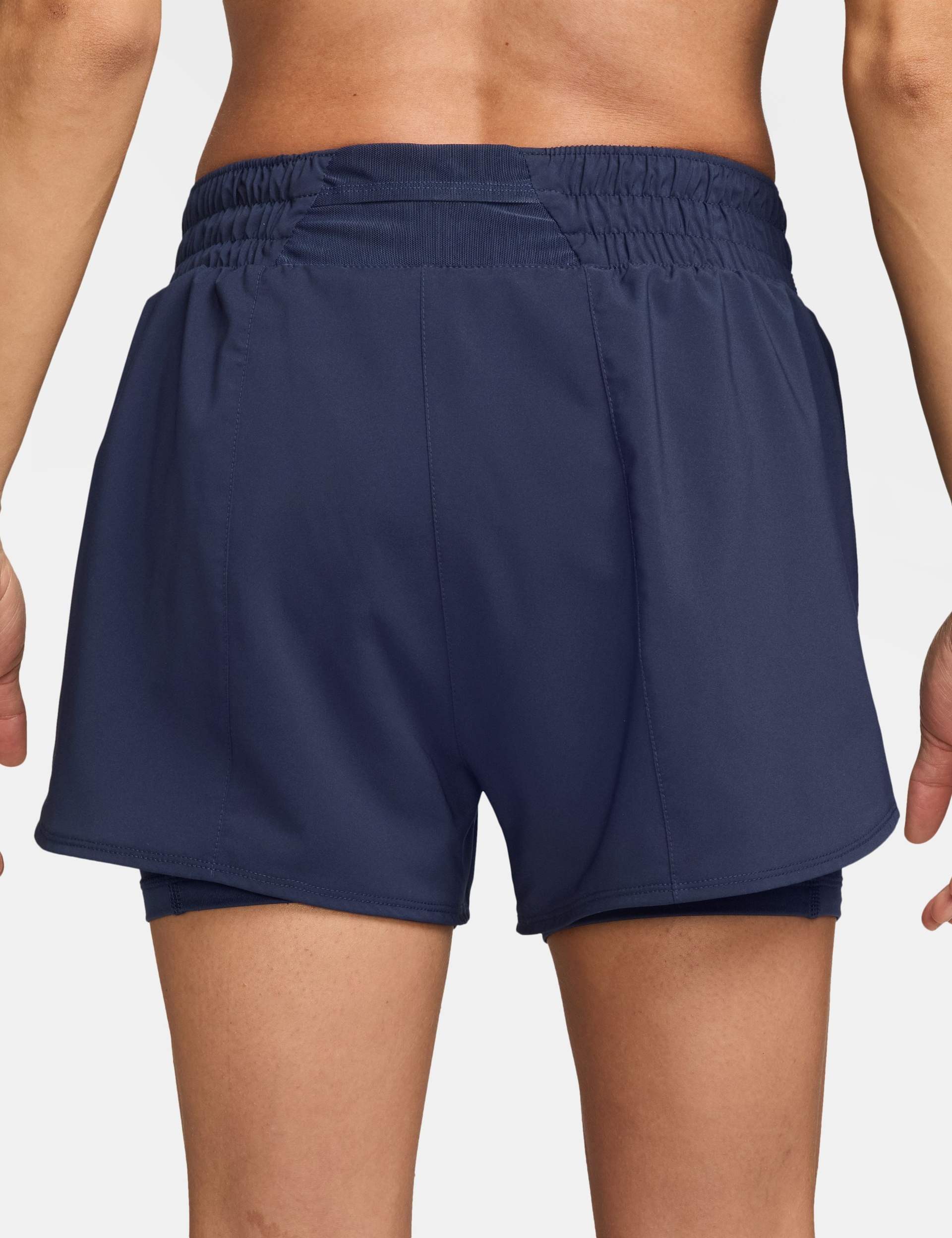One Dri-FIT 2-in-1 Shorts - Midnight Navy/White - Image 4