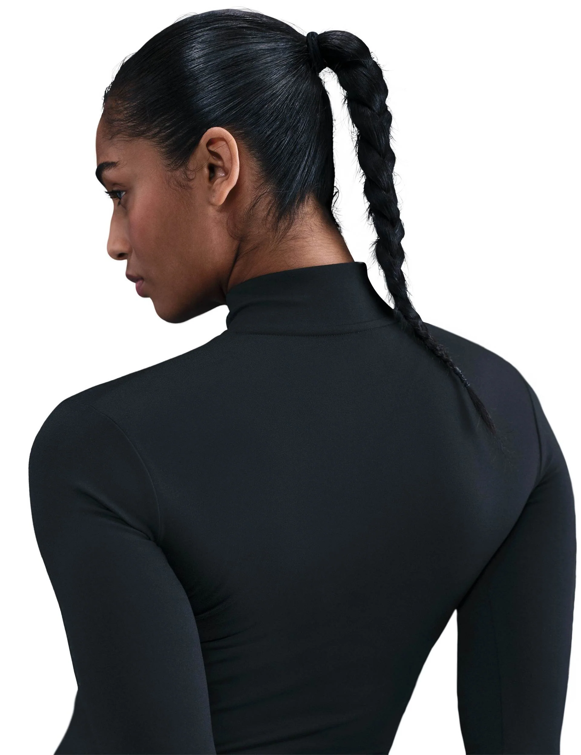 One Fitted Dri-FIT Full-Zip Jacket - Black/White - Image 2