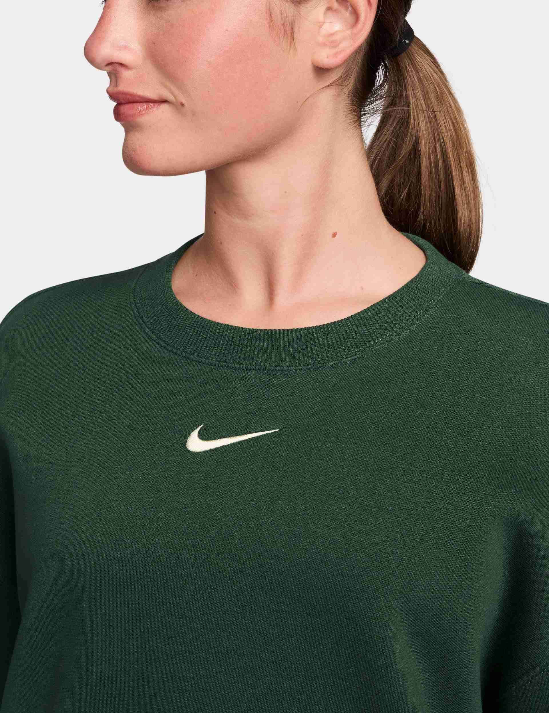 Sportswear Phoenix Fleece Oversized Sweatshirt - Fir/Sail - Image 3