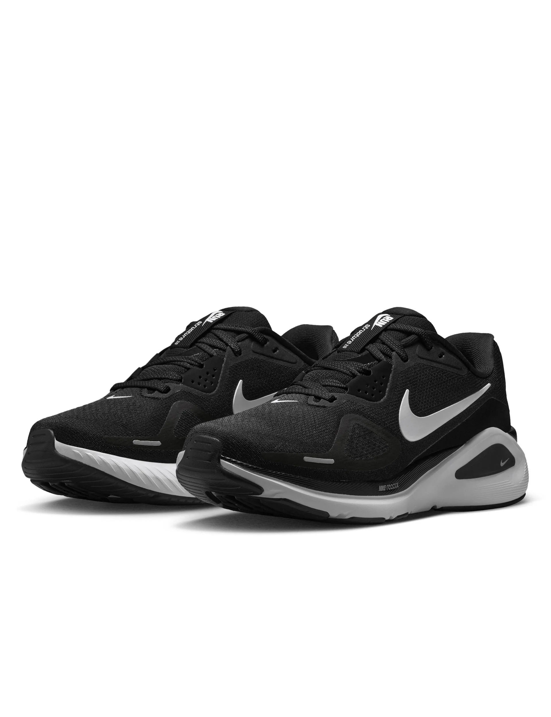 Structure 26 Shoes - Black/White/Cool Grey/Metallic Silver - Image 2