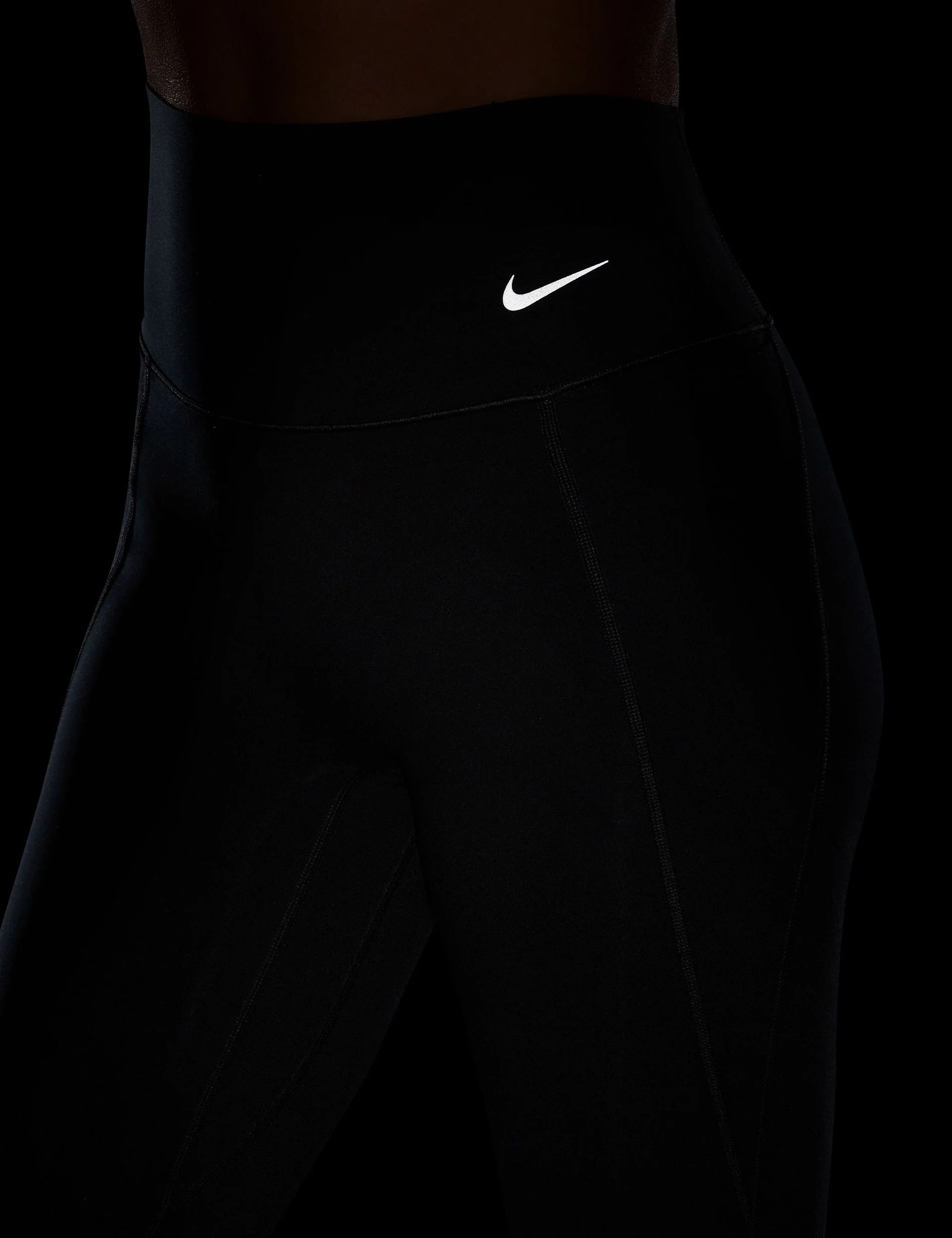 Universa High Waisted Leggings - Black/Anthracite/Dark Smoke Grey - Image 6