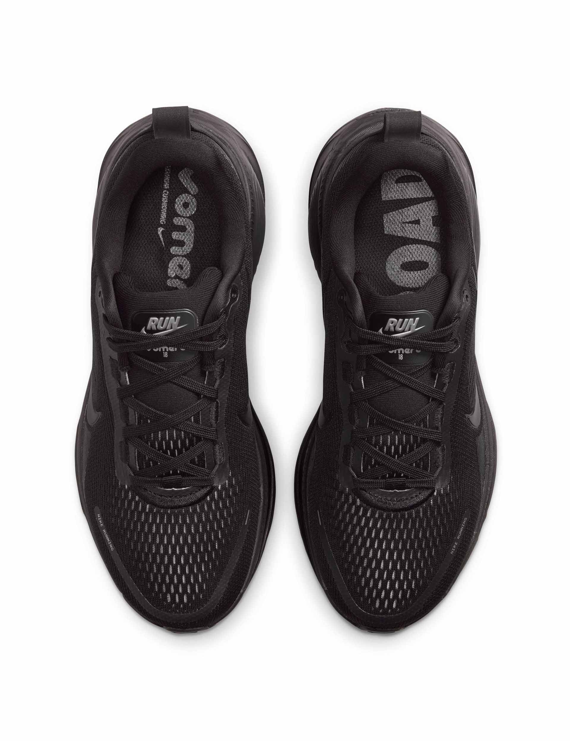 Vomero 18 Running Shoes - Black/Dark Smoke Grey/Light Smoke Grey - Image 4