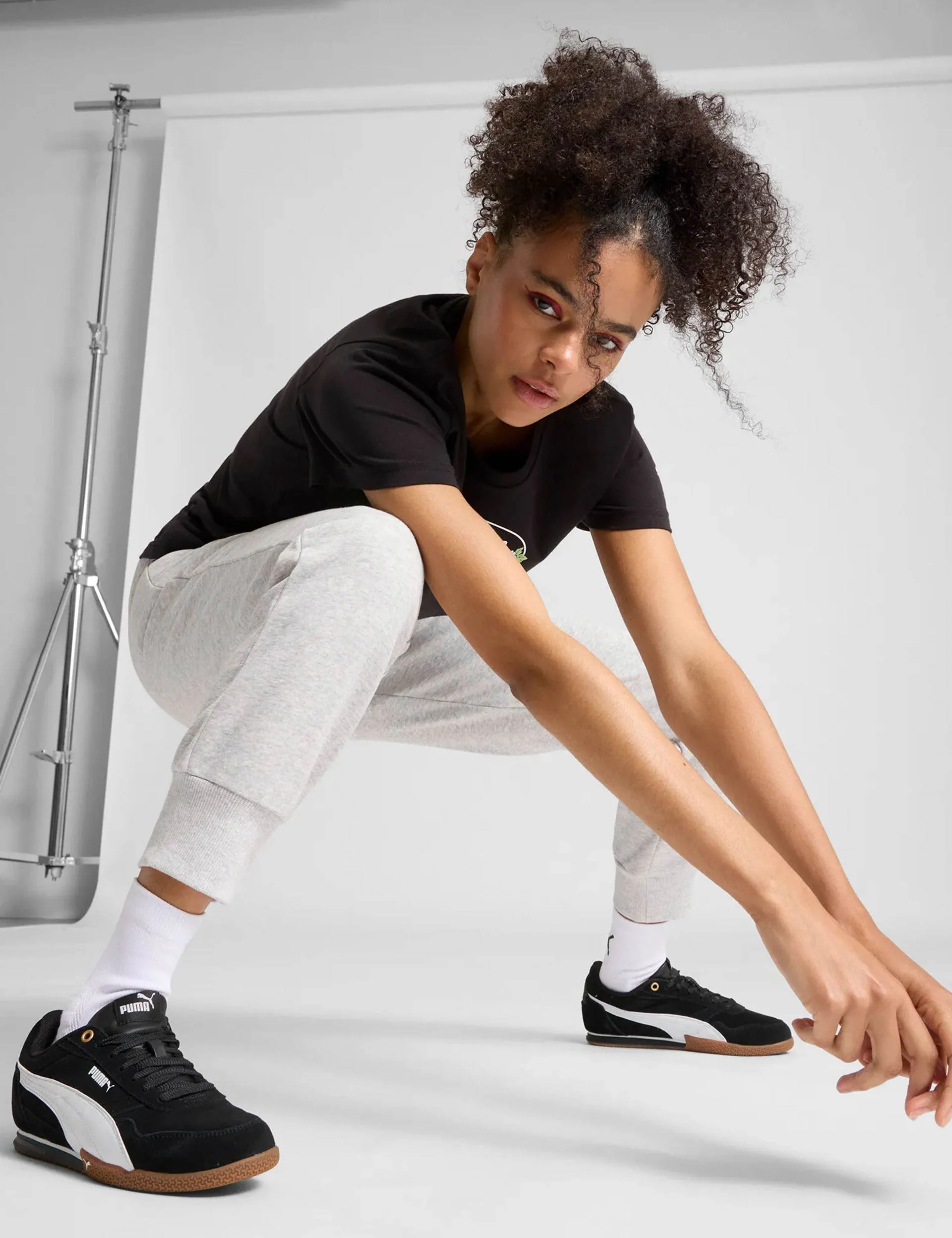Bella Donna Sneakers - Black/White - Image 8