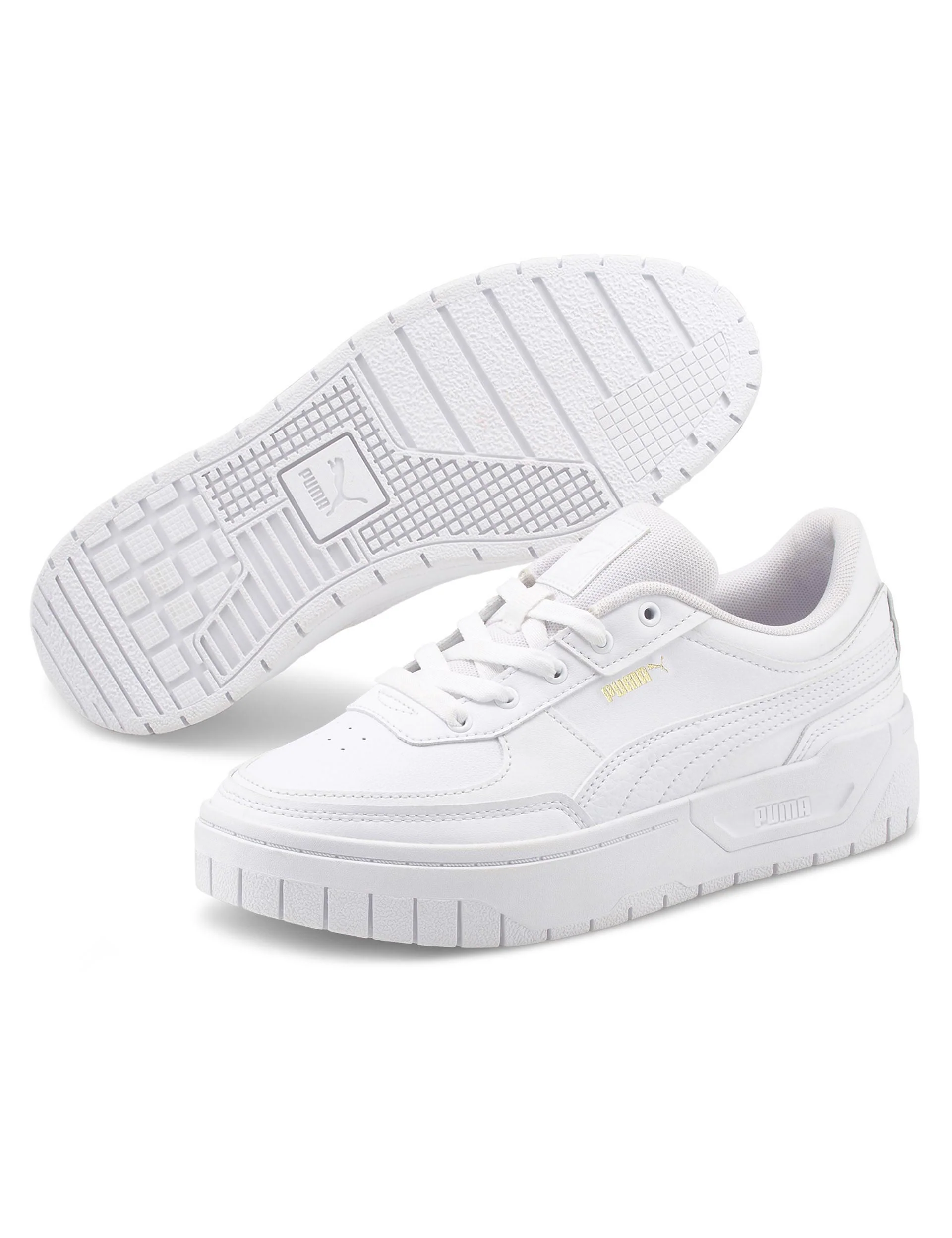 Cali Dream Leather Sneakers - White - Image 3