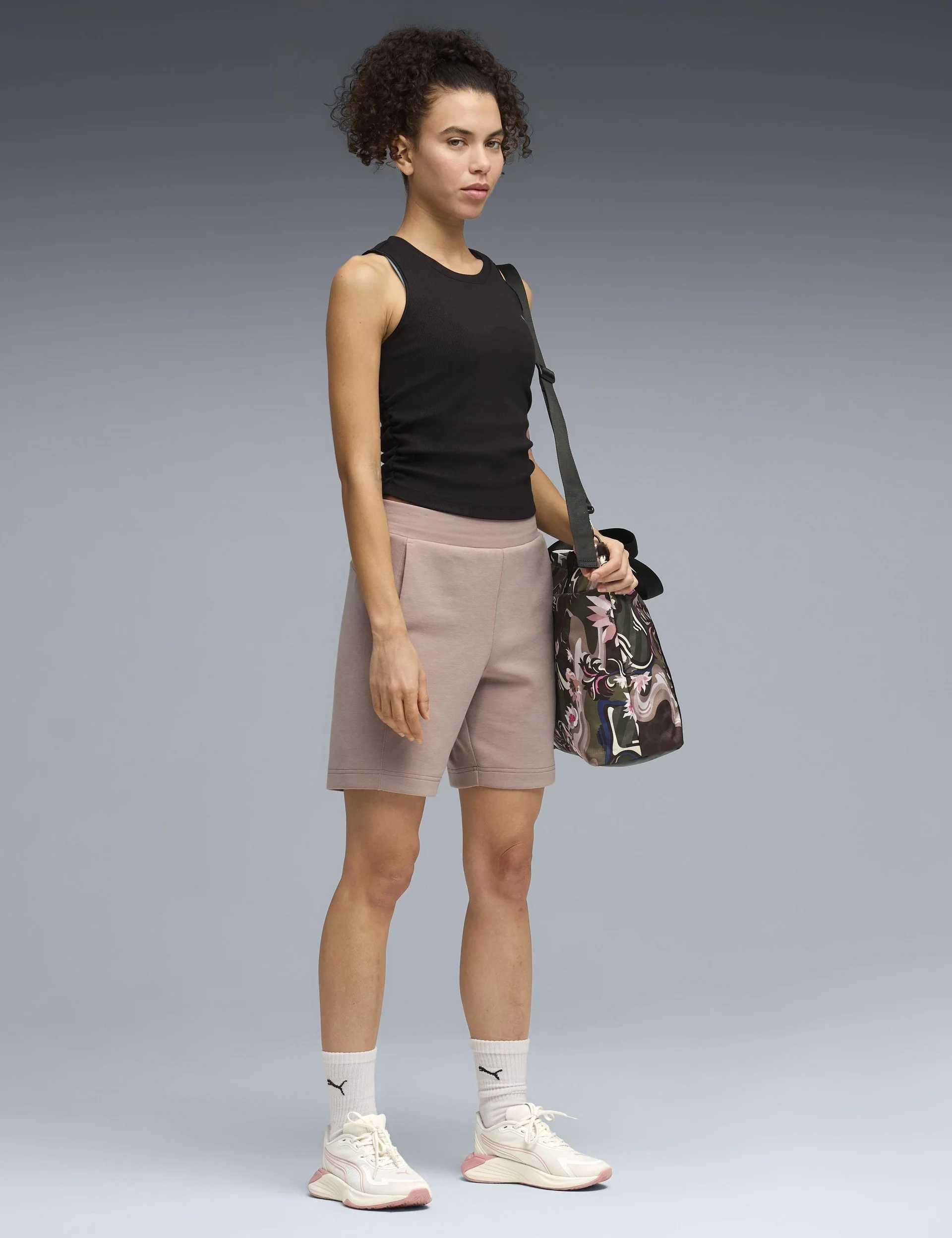 Cloudspun Rib Tank - Black - Image 3