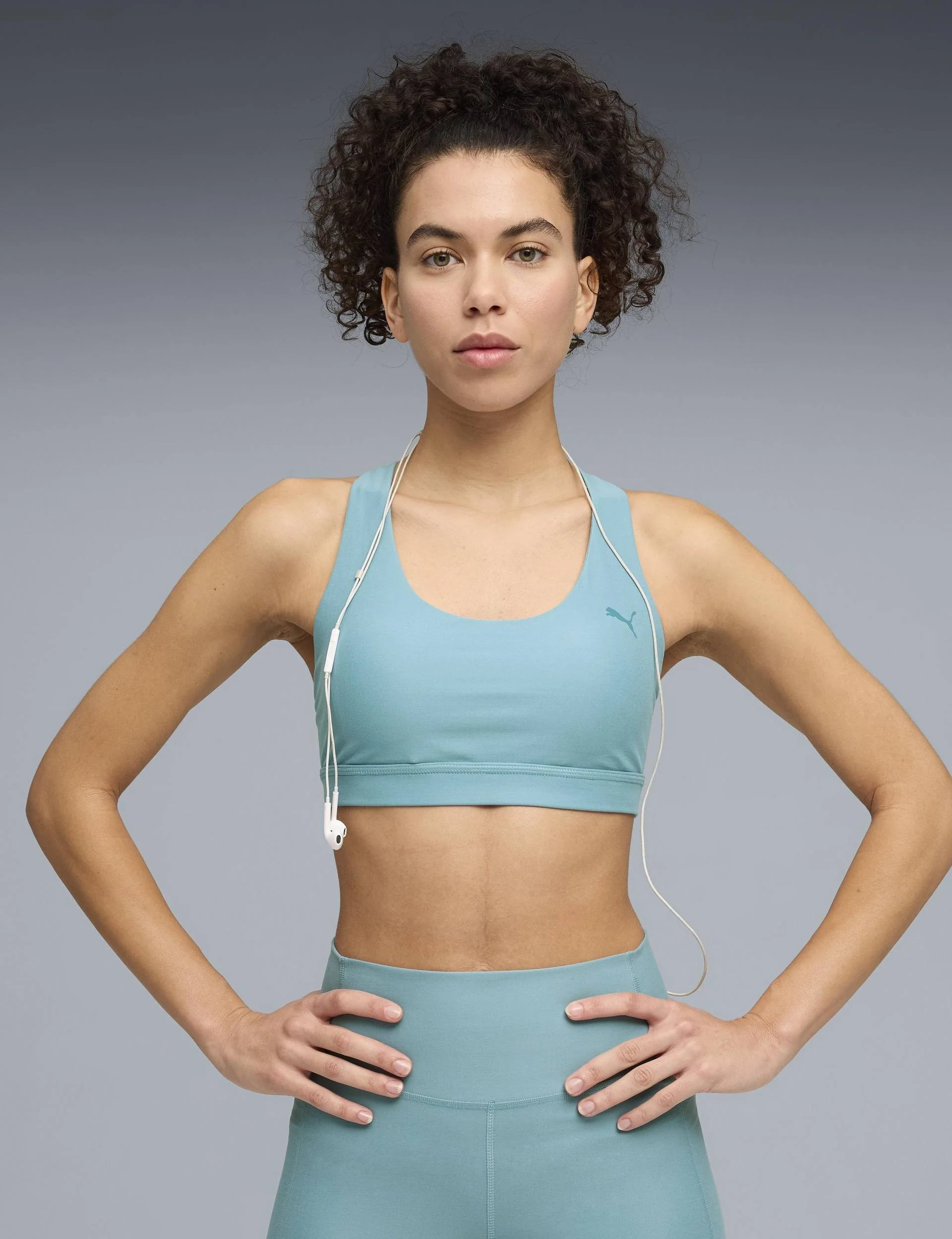 Cloudspun Training Bra - Baltic Sea Blue