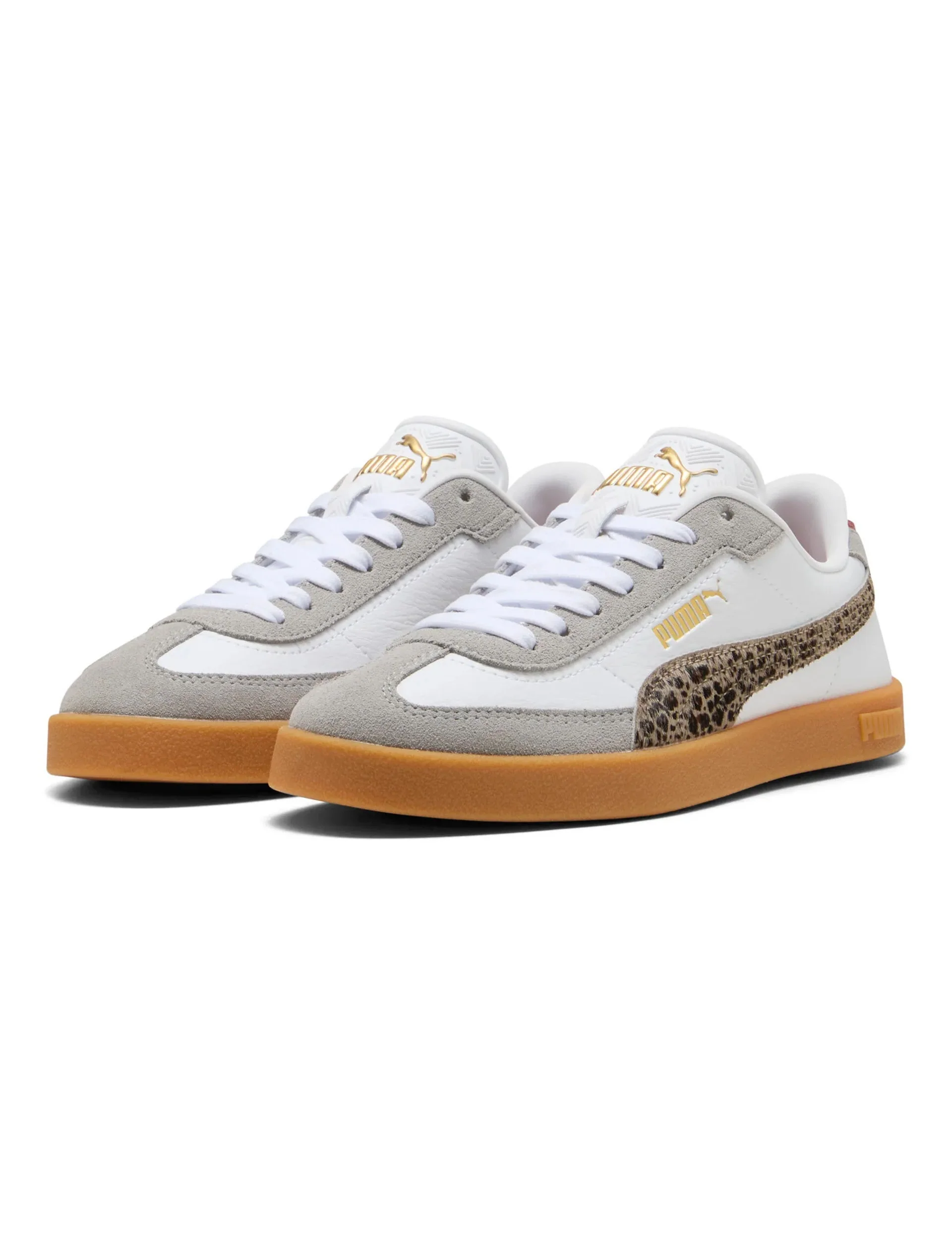 Club II Era Animal Flair Sneakers - White/Dusky Grey/Grey Echo - Image 2