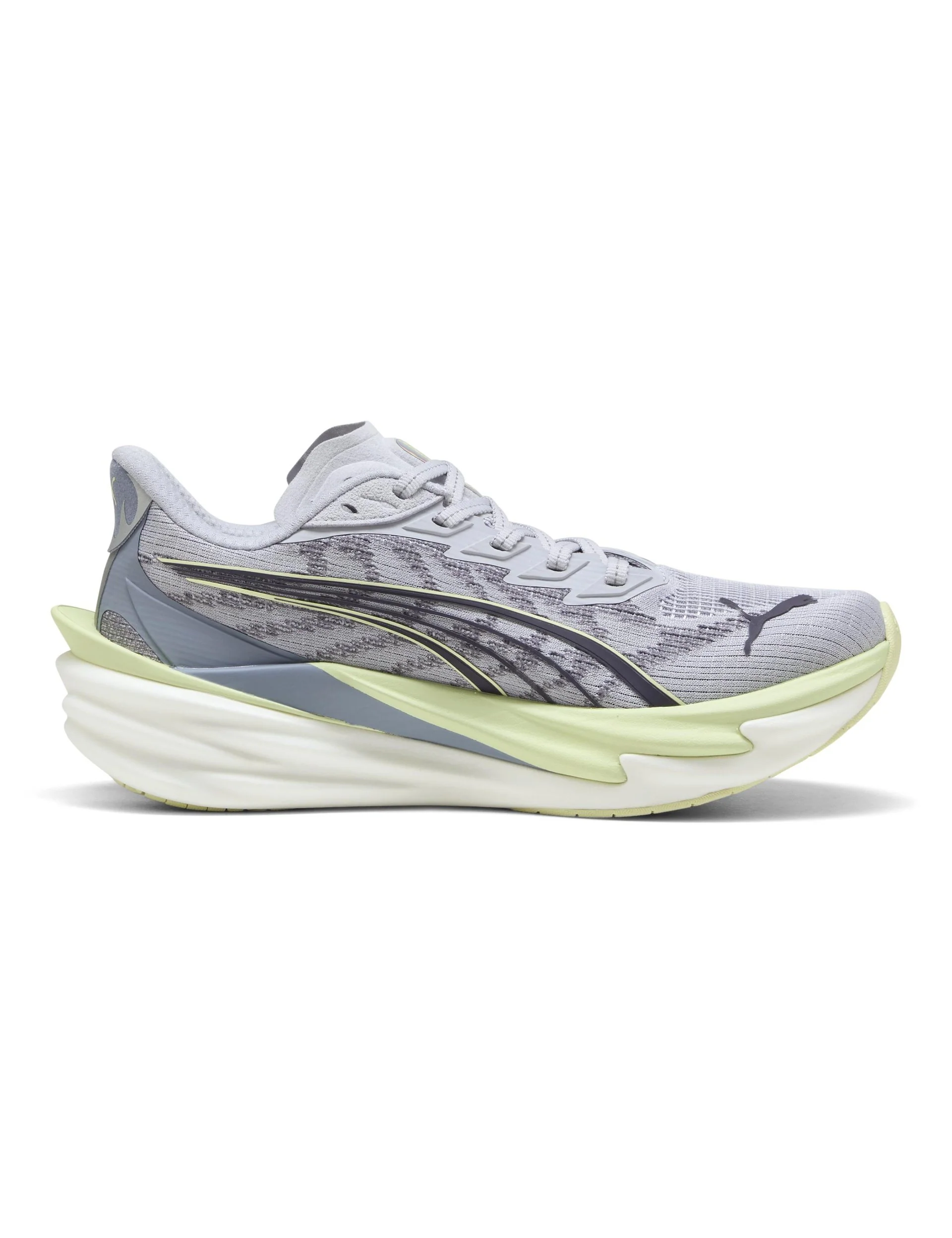 Deviate NITRO 4 Running Shoes - Vibrant Silver/Apple Spritz - Image 3
