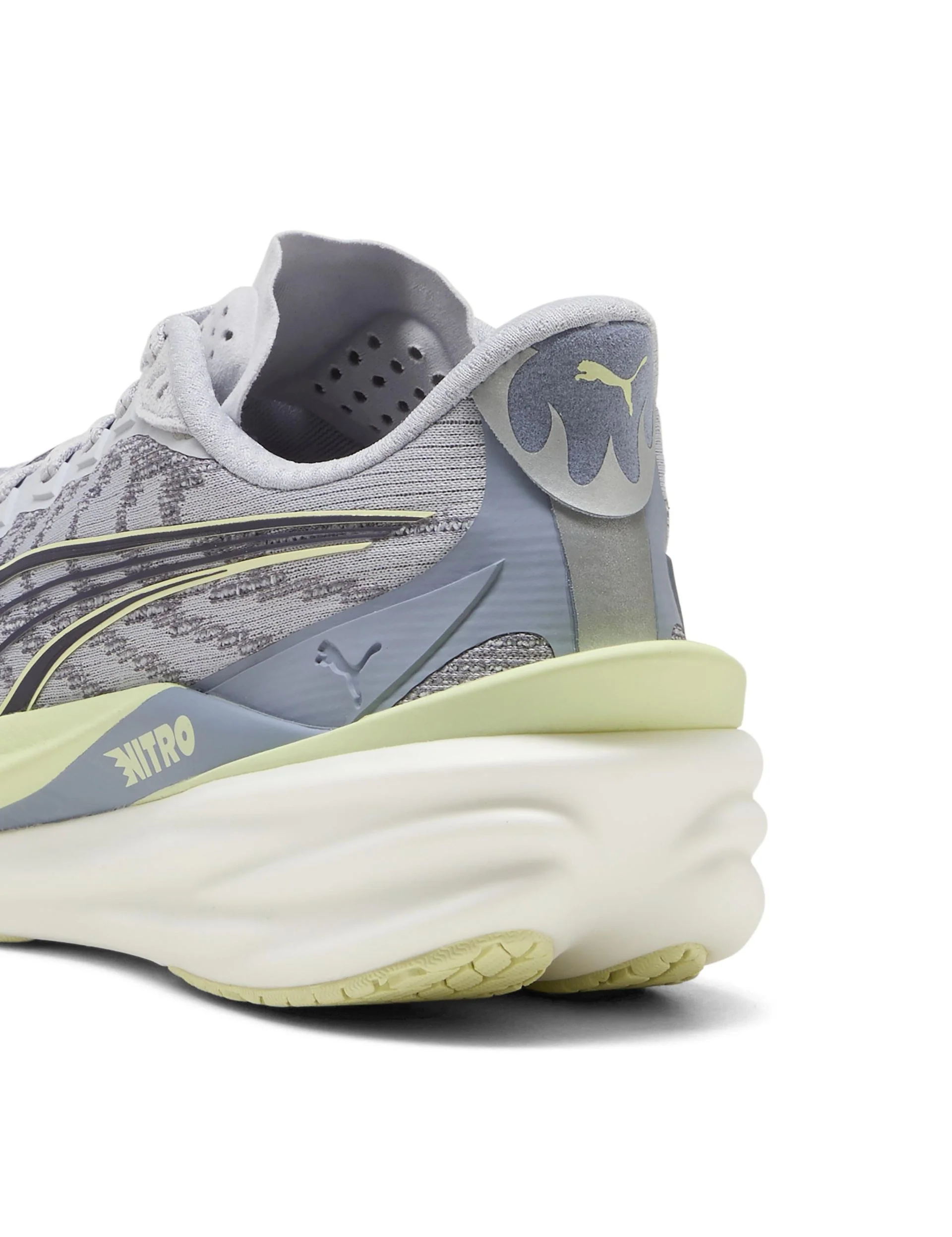 Deviate NITRO 4 Running Shoes - Vibrant Silver/Apple Spritz - Image 6