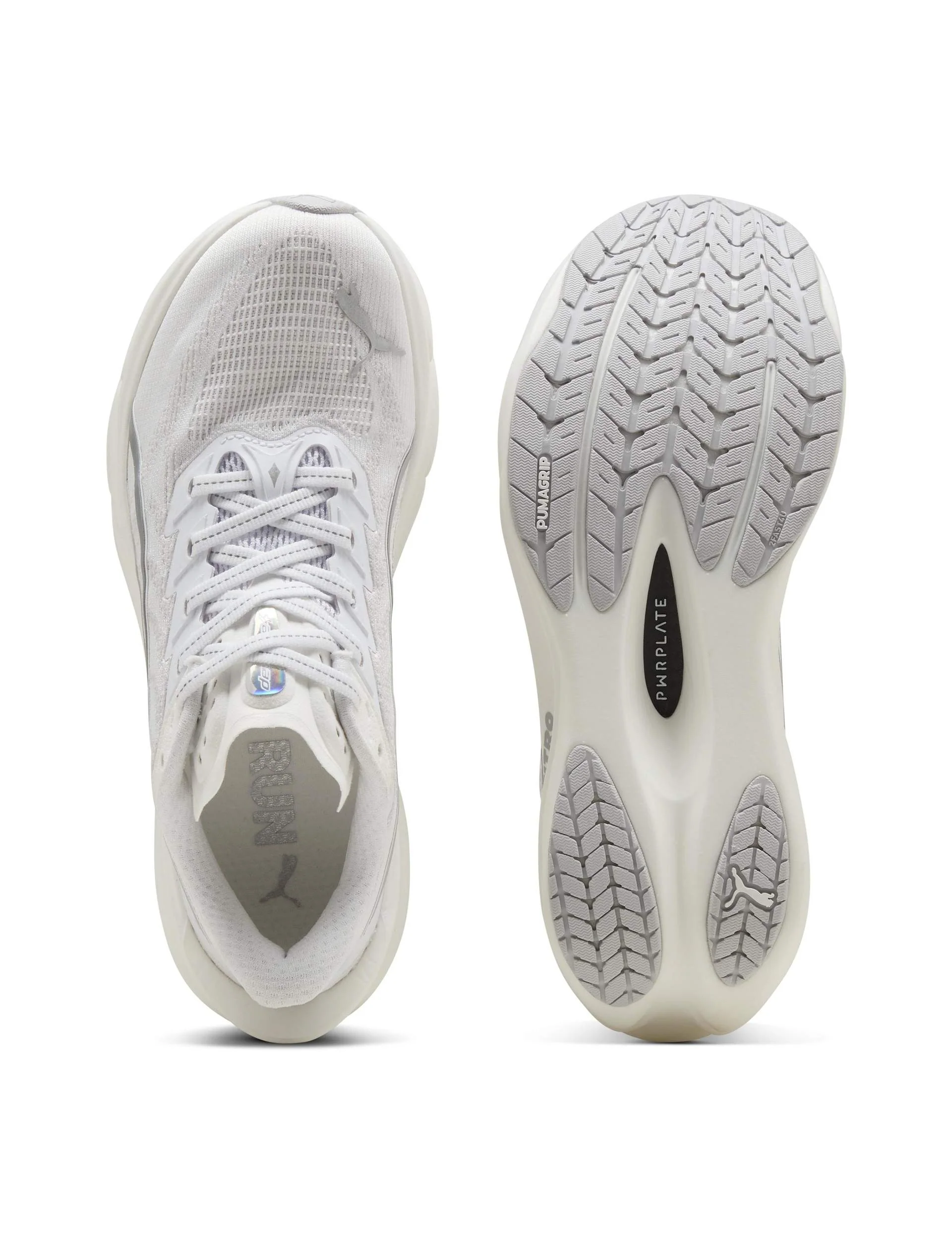Deviate NITRO 4 Running Shoes - White/Feather Grey - Image 6