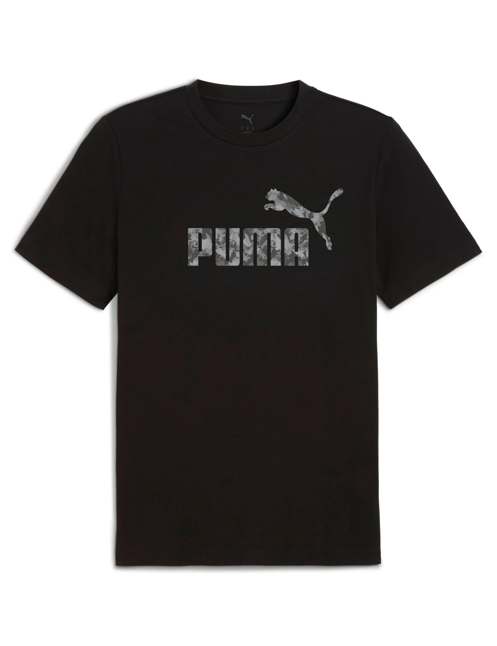 Essentials Camo Tee - Puma Black - Image 4