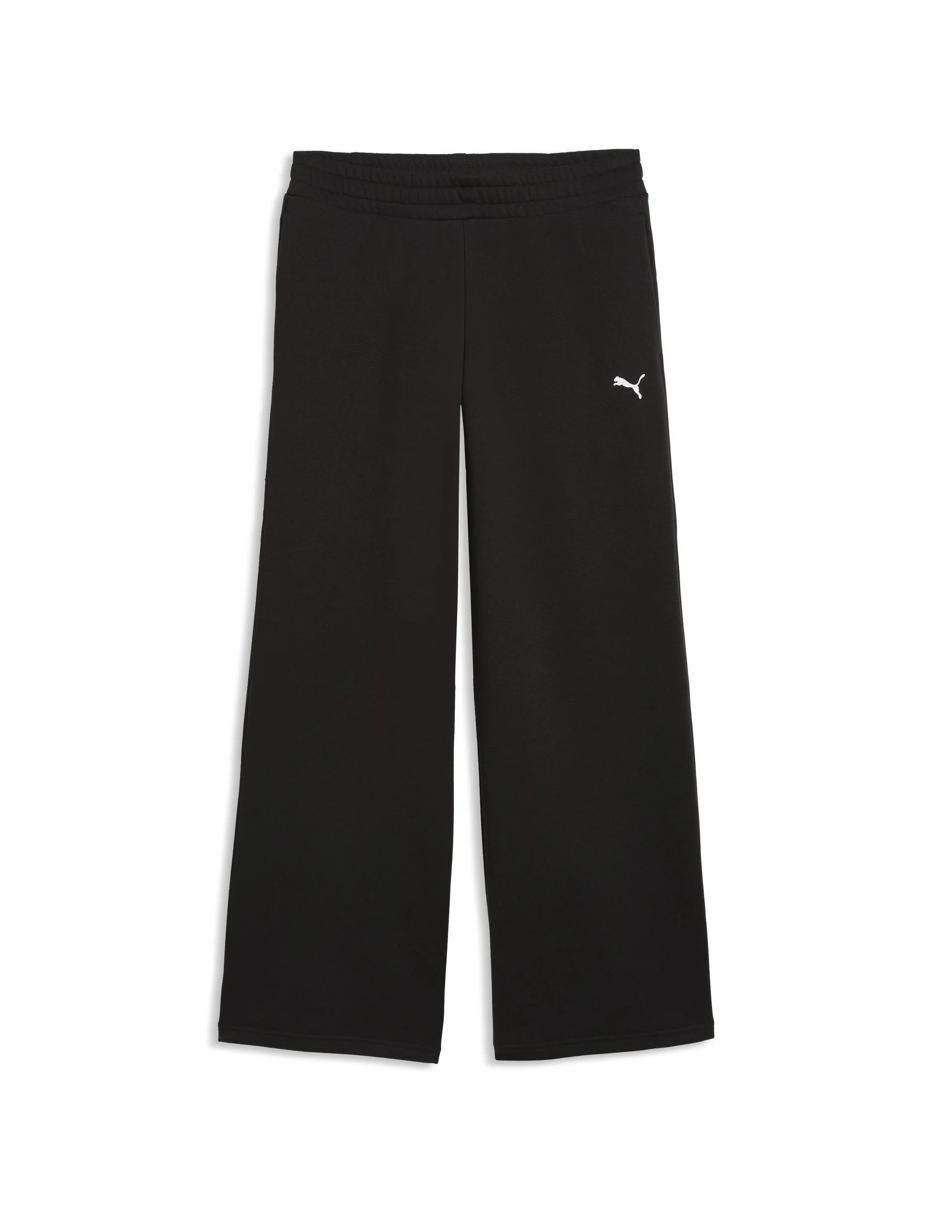 Essentials Wide Leg Pants - Black - Image 4