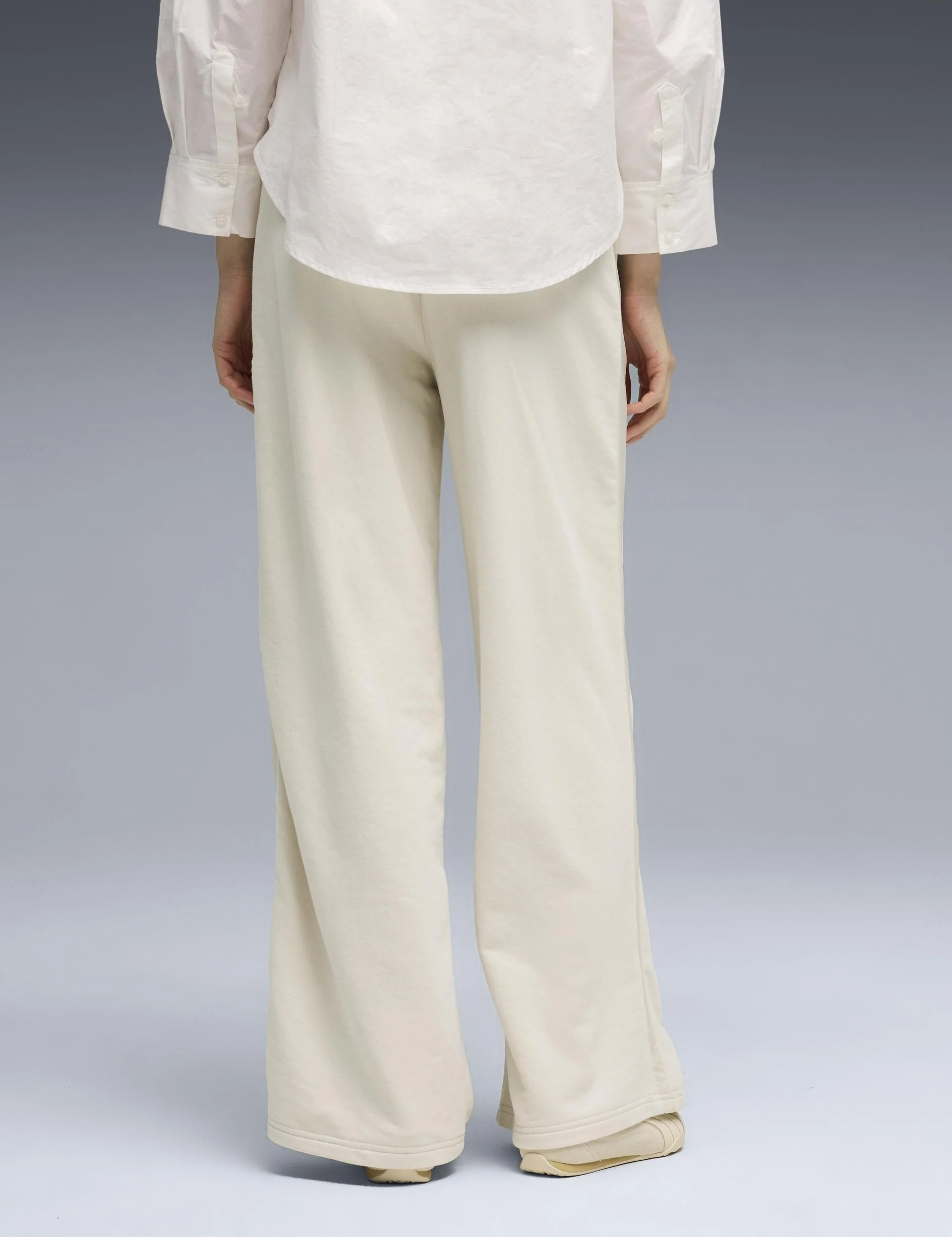 HER High Waisted Wide Leg Pants - Alpine Snow - Image 2