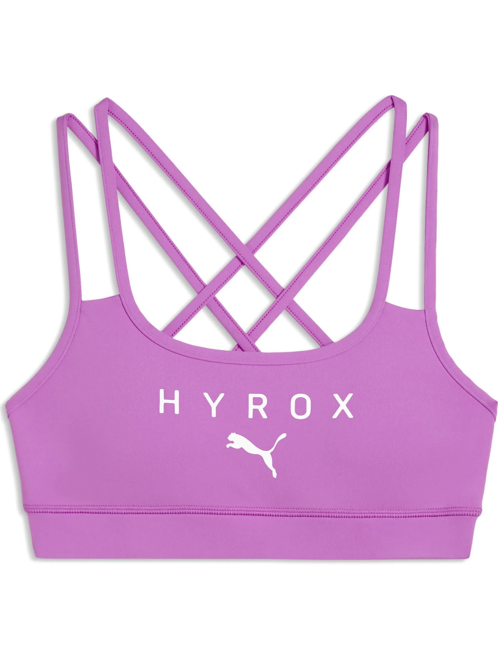 Puma x Hyrox Move Strappy Bra - Electric Orchid - Image 4