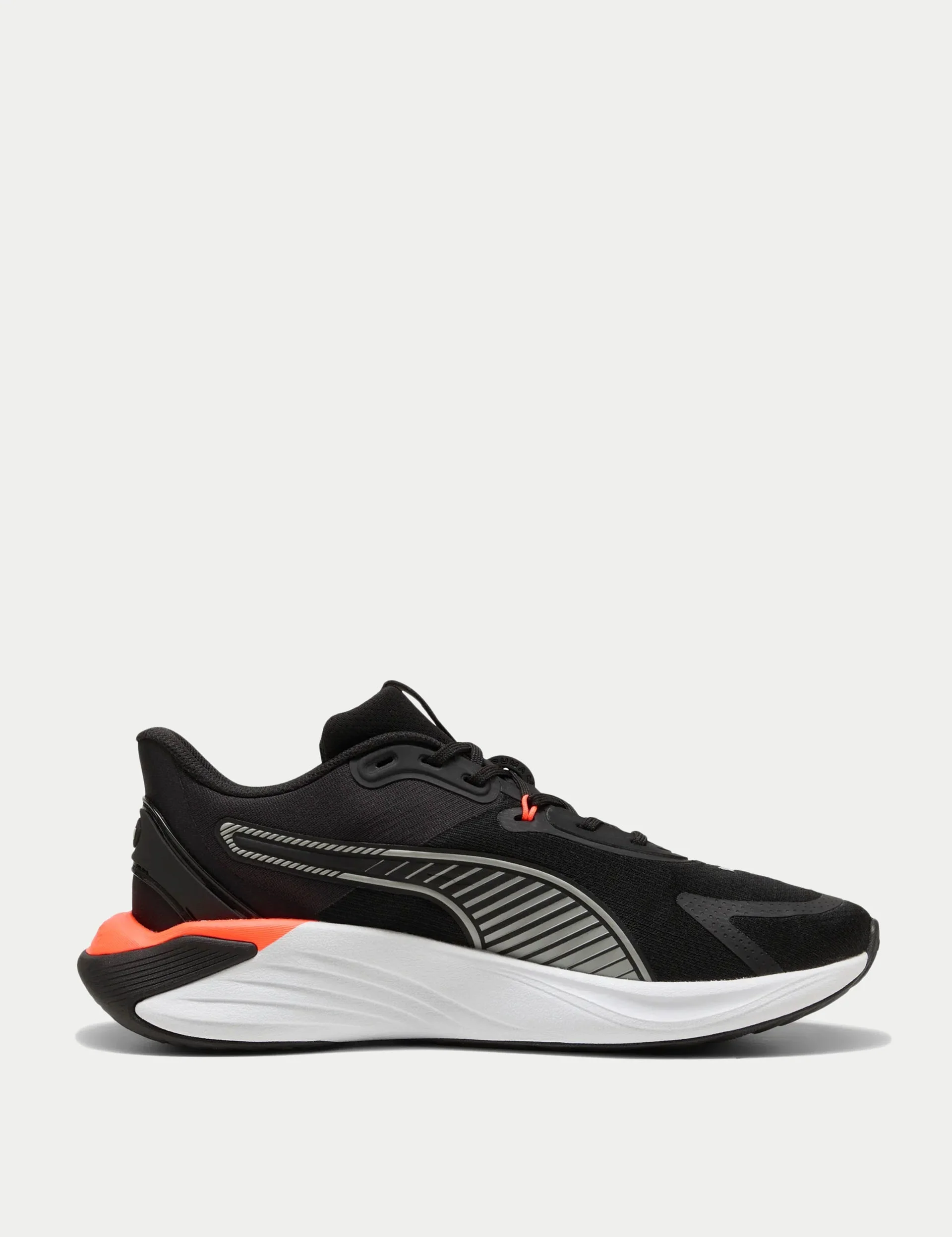 Pwr Hybrid Tr - Puma Black-Puma White-Glowing Red-Gray Echo