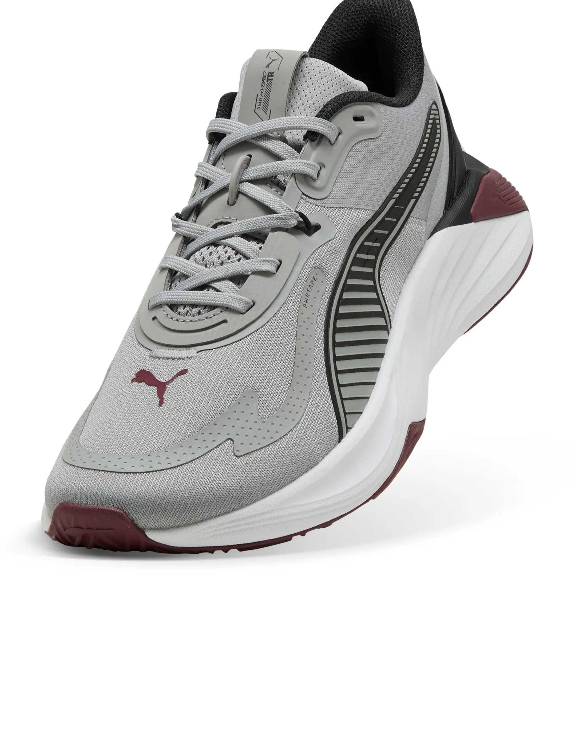 Pwr Hybrid Tr - Gray Echo-Ruby Shimmer-Puma Black - Image 5