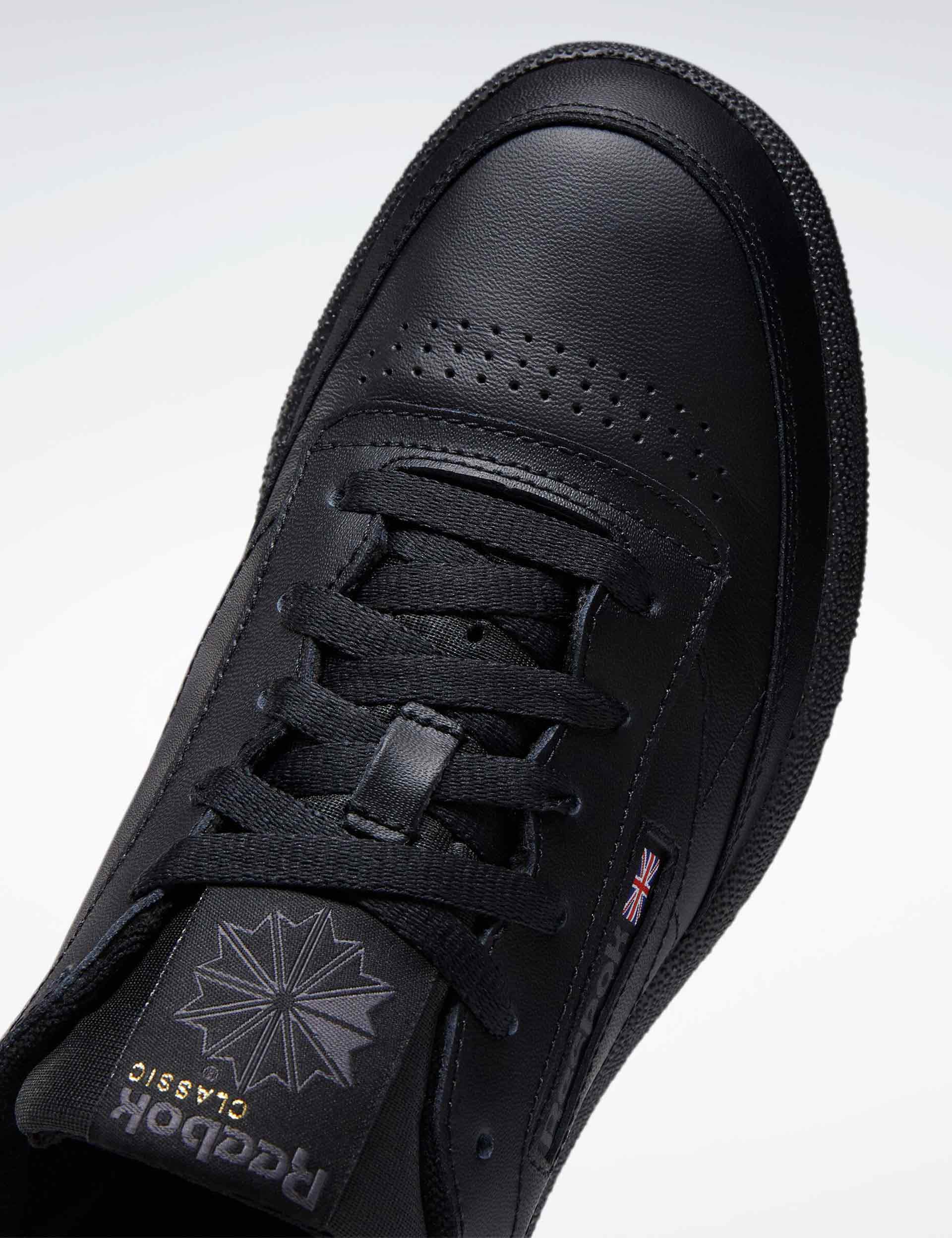Club C 85 Shoes - Intense Black/Charcoal - Image 3