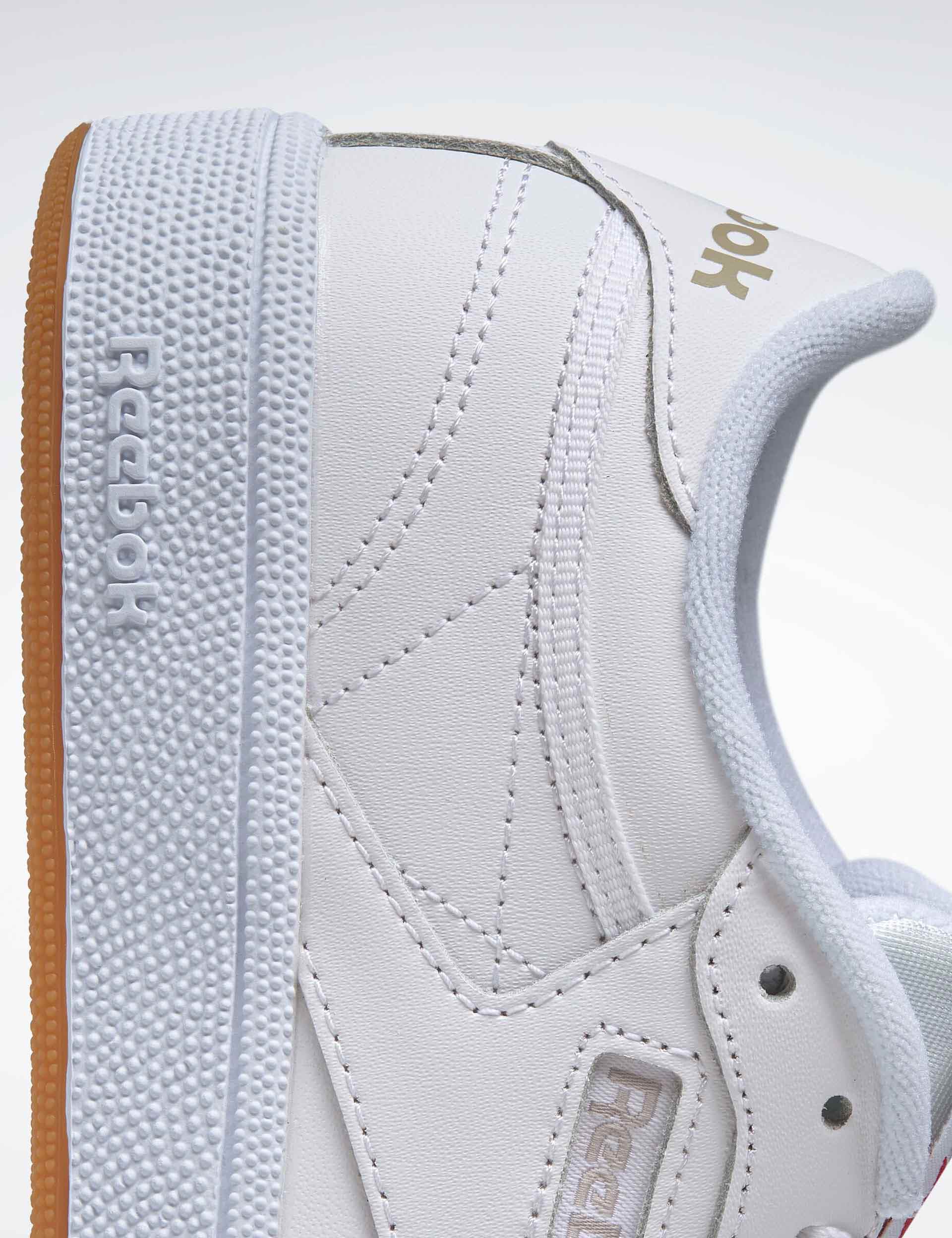Club C 85 Shoes - White/Light Grey/Gum - Image 6